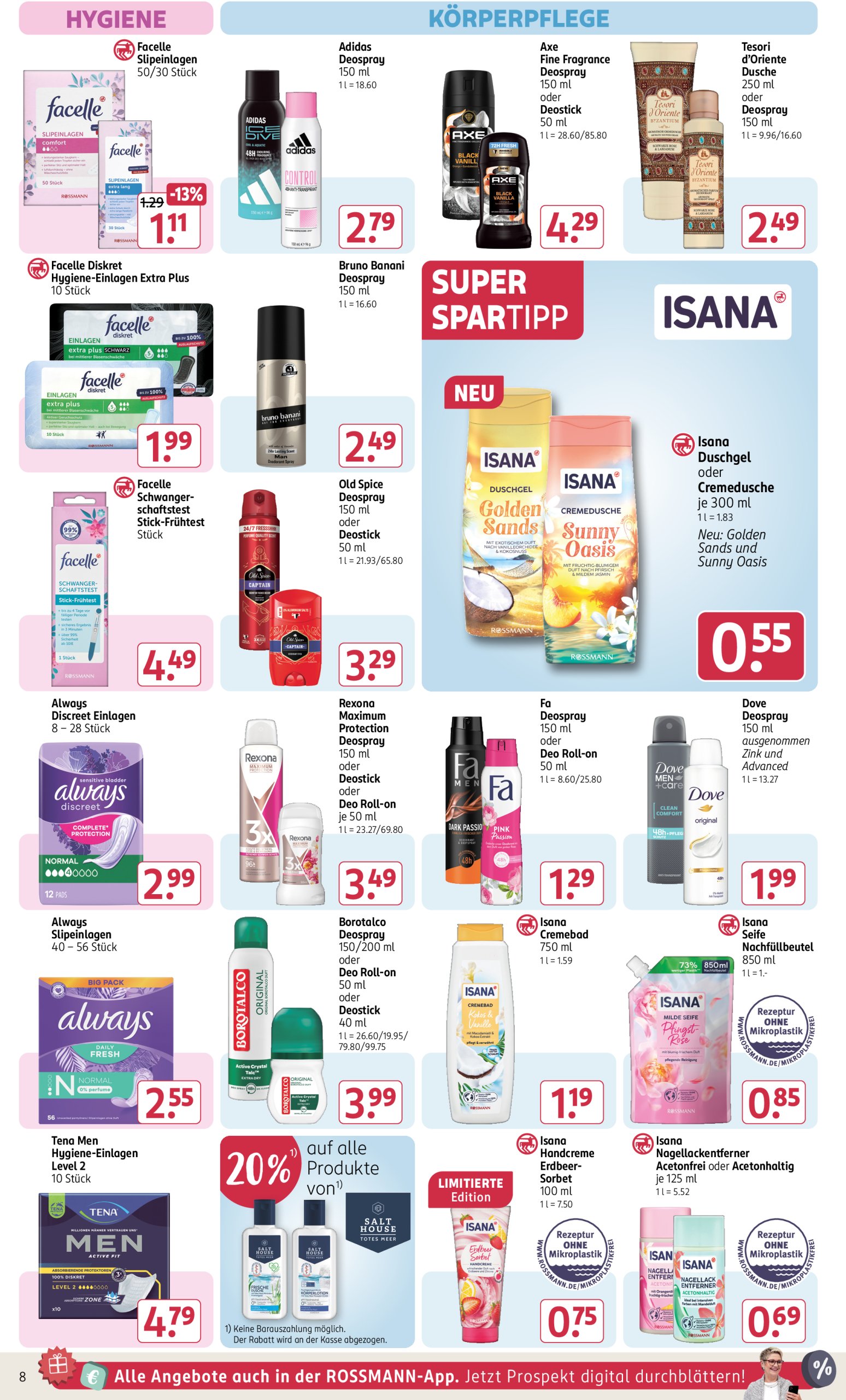 rossmann - ROSSMANN-Prospekt gültig vom 30.06. bis 04.07. - page: 8