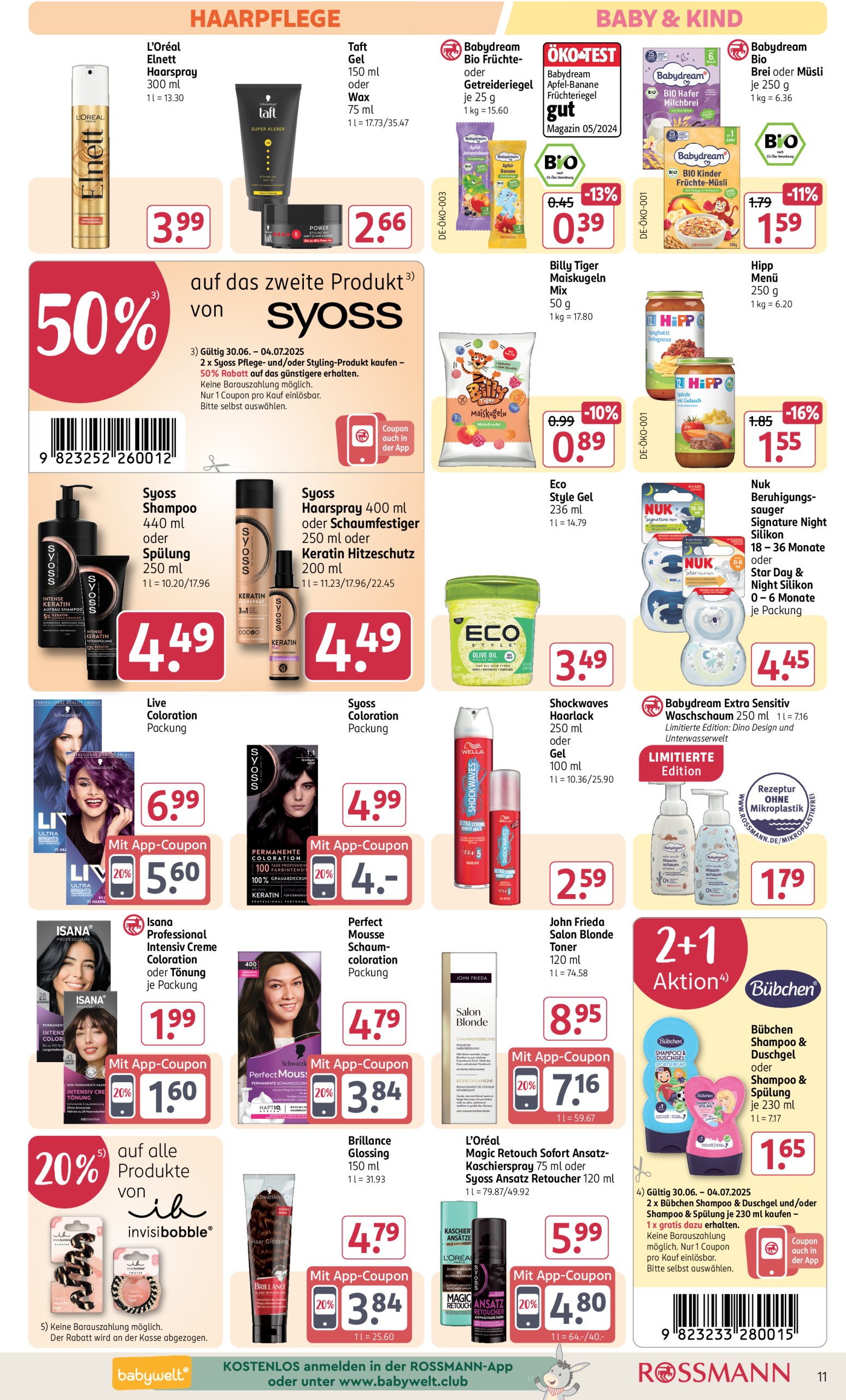 rossmann - ROSSMANN-Prospekt gültig vom 30.06. bis 04.07. - page: 11