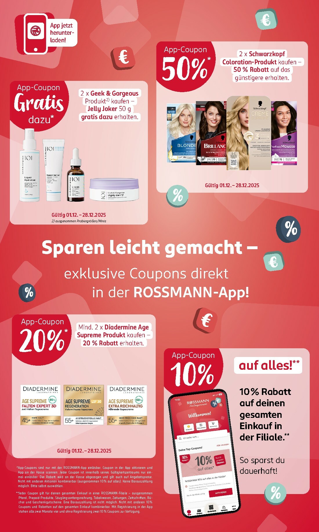 rossmann - ROSSMANN - App-Coupon-Prospekt gültig vom 01.12. bis 28.12. - page: 2