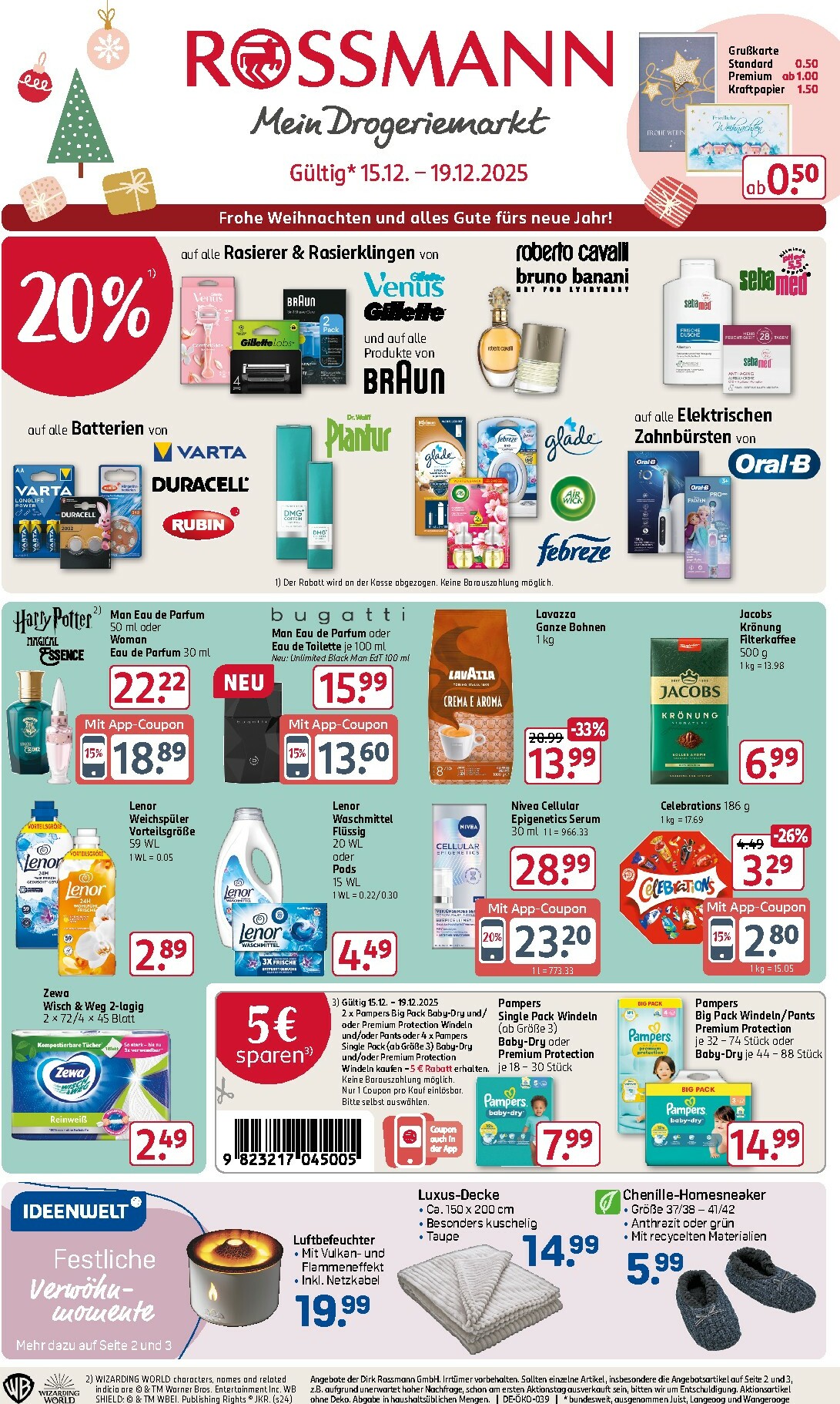 rossmann - ROSSMANN-Prospekt gültig vom 15.12. bis 19.12.