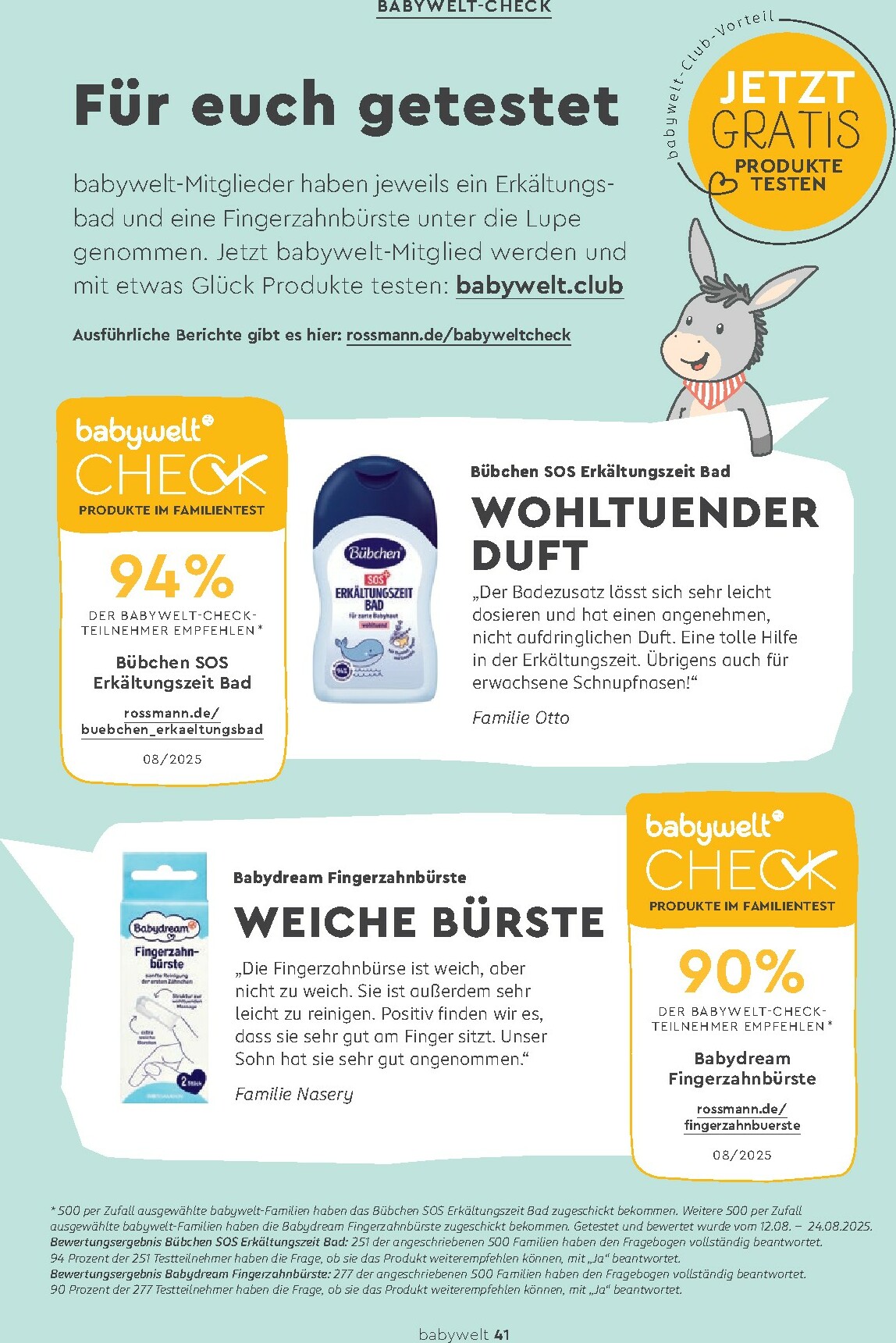 rossmann - ROSSMANN - Babywelt-Prospekt gültig vom 01.02. bis 28.02. - page: 41