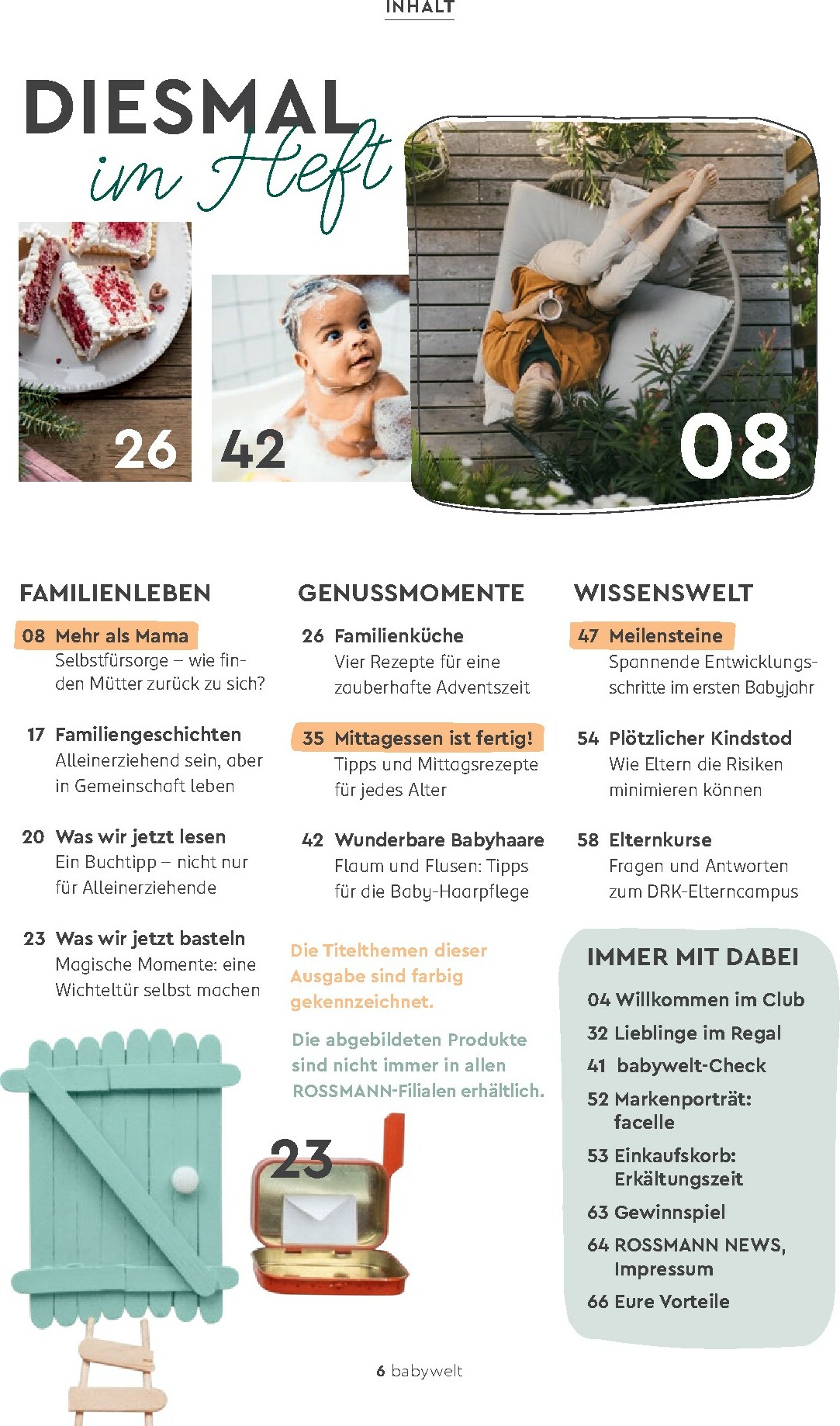 rossmann - ROSSMANN - Babywelt-Prospekt gültig vom 01.02. bis 28.02. - page: 6