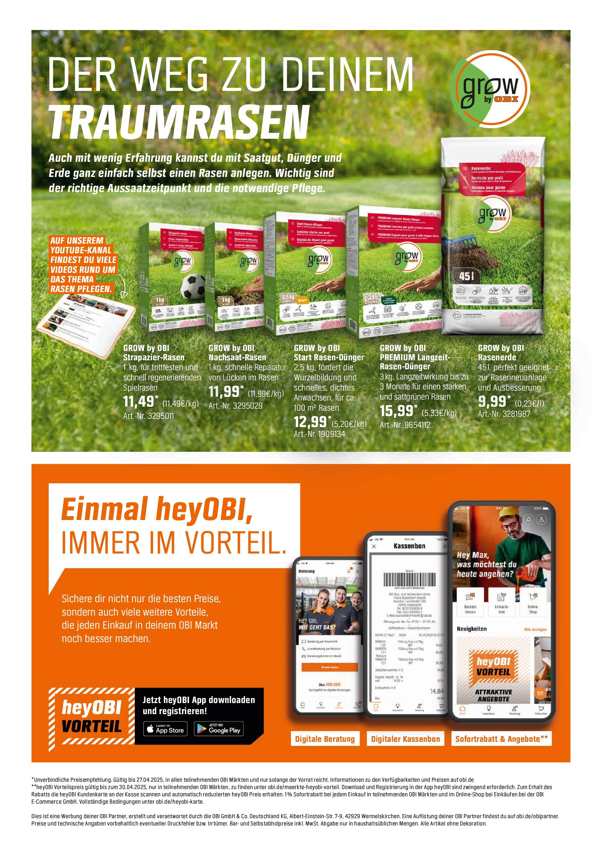 obi - Obi - Pflanz dich glücklich-Prospekt gültig von 06.04. bis 27.04. - page: 20