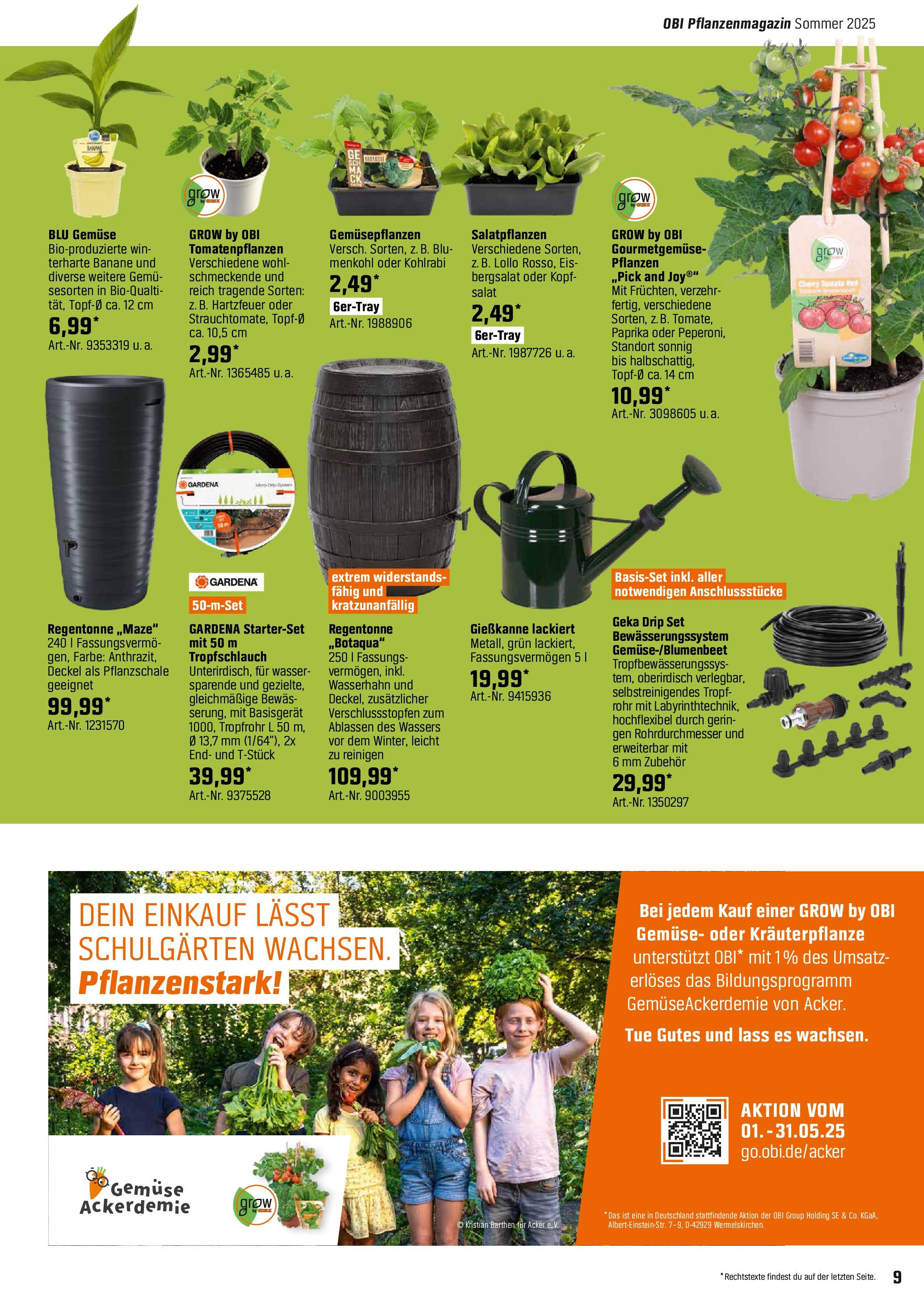 obi - Obi - Bring Farbe in den Garten-Prospekt gültig von 04.05. bis 31.05. - page: 9