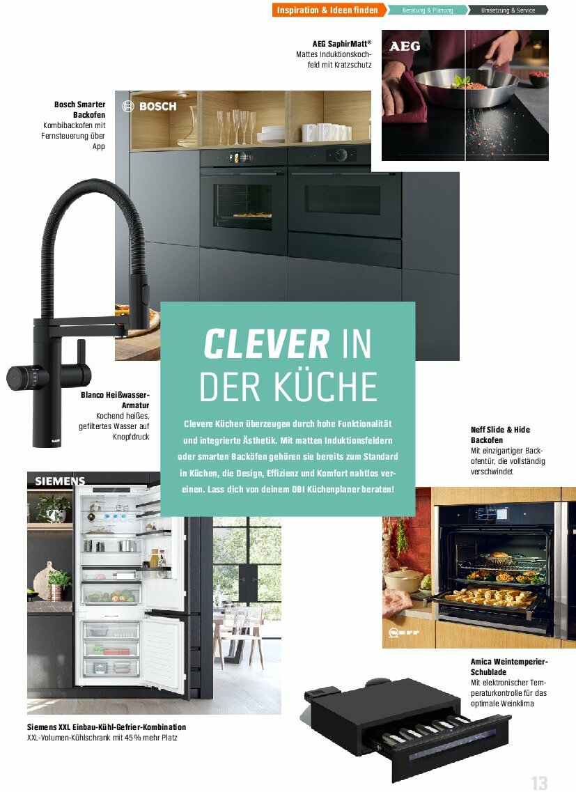 obi - Obi - Markenküchen-Prospekt gültig vom 30.07. bis 31.12. - page: 13