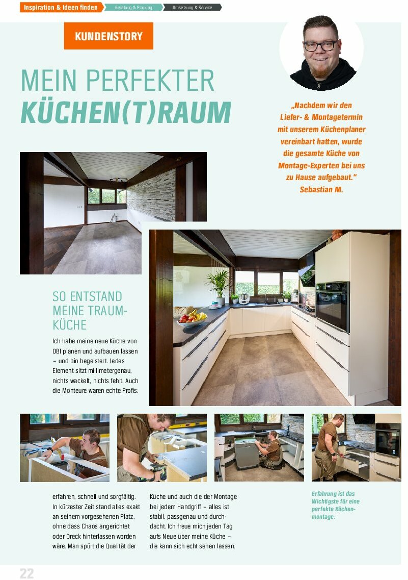 obi - Obi - Markenküchen-Prospekt gültig vom 30.07. bis 31.12. - page: 22