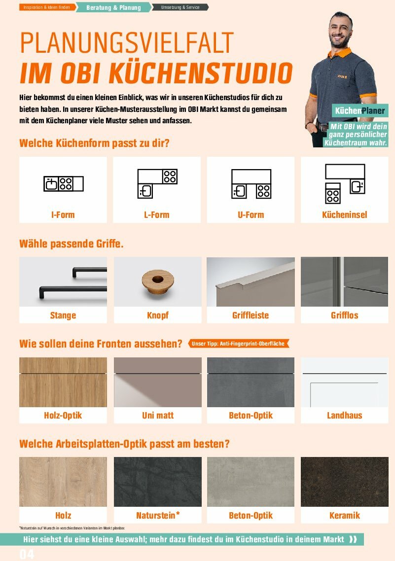 obi - Obi - Markenküchen-Prospekt gültig vom 30.07. bis 31.12. - page: 4