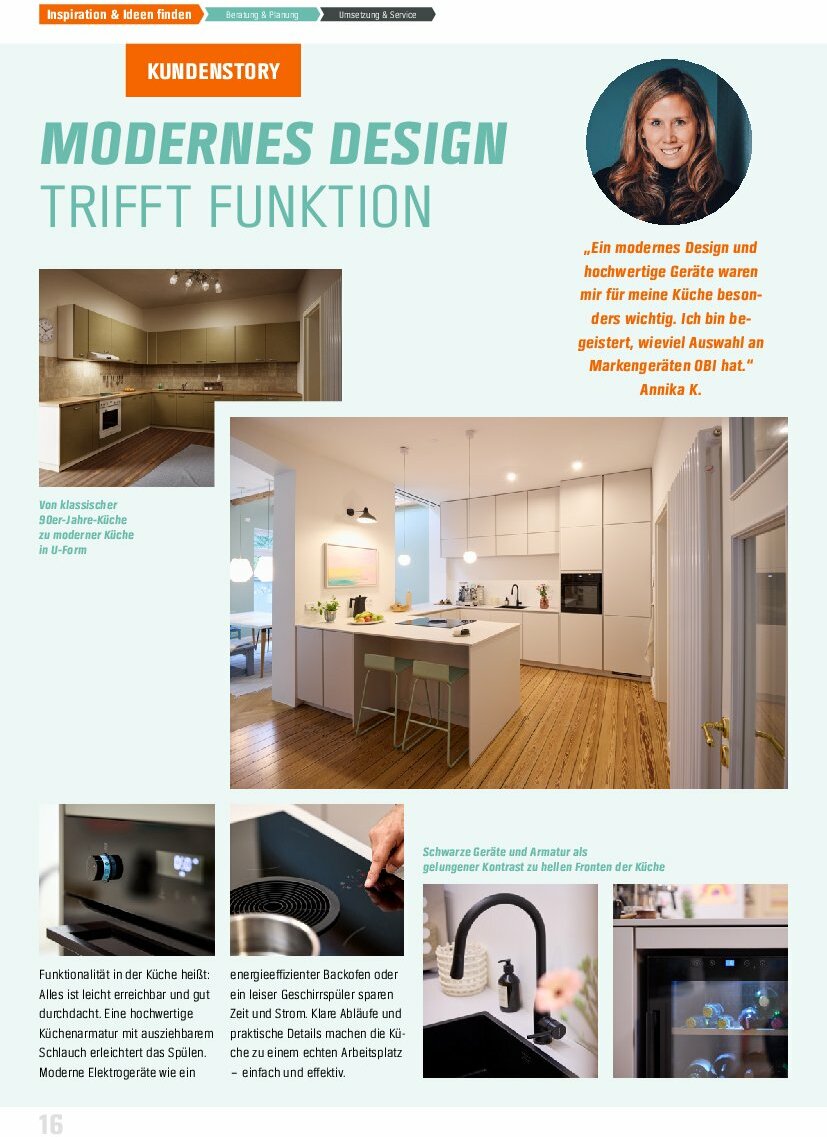 obi - Obi - Markenküchen-Prospekt gültig vom 30.07. bis 31.12. - page: 16
