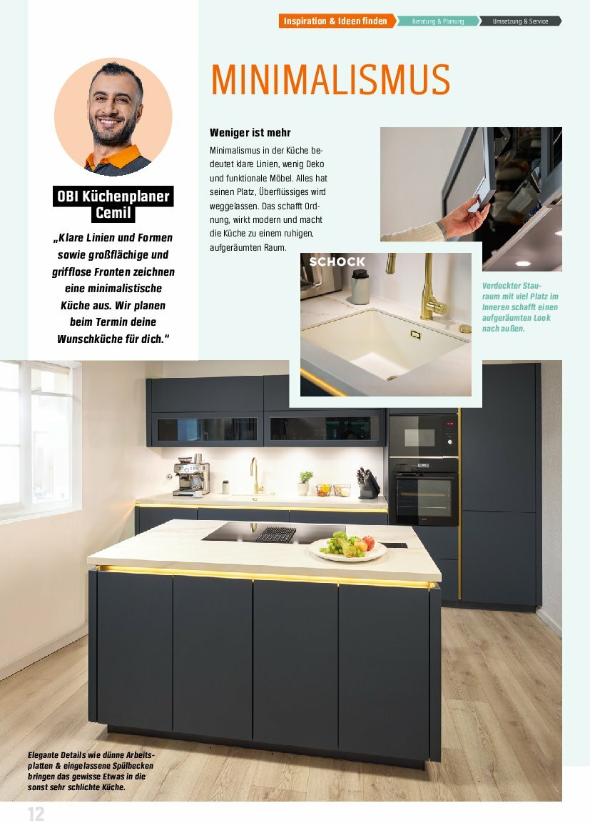 obi - Obi - Markenküchen-Prospekt gültig vom 30.07. bis 31.12. - page: 12