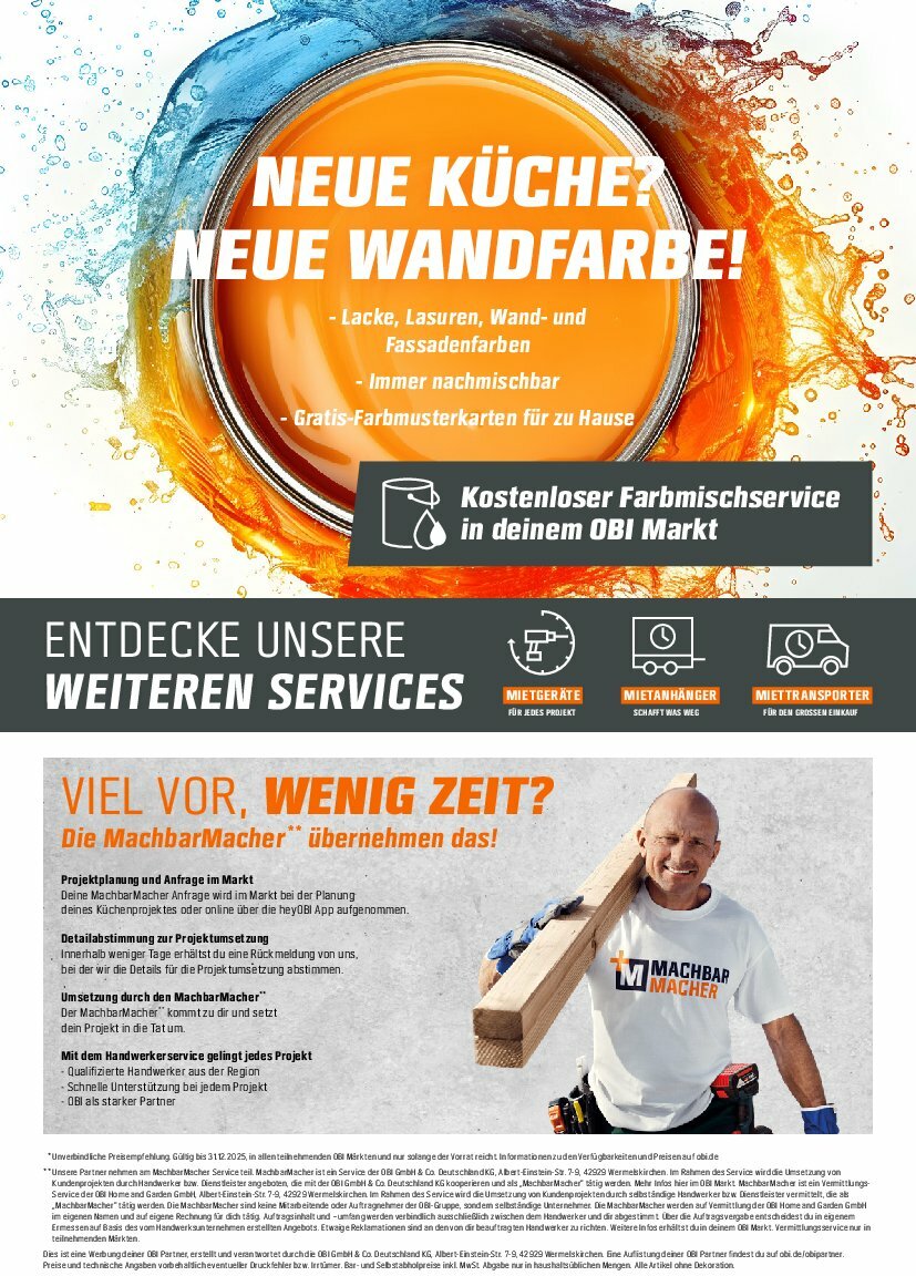 obi - Obi - Markenküchen-Prospekt gültig vom 30.07. bis 31.12. - page: 24