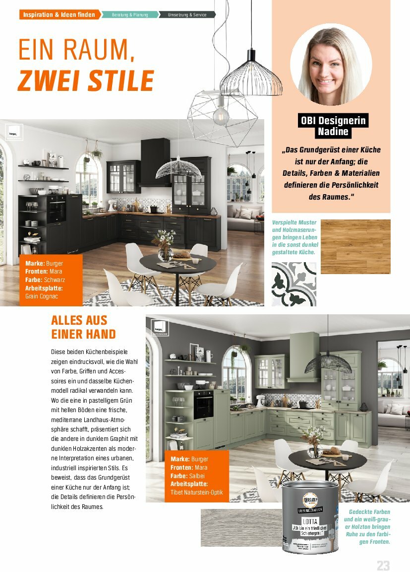 obi - Obi - Markenküchen-Prospekt gültig vom 30.07. bis 31.12. - page: 23