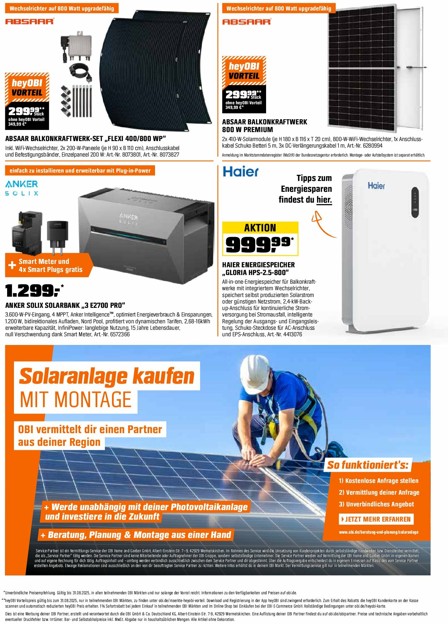 obi - Obi-Prospekt gültig vom 15.08. bis 31.08. - page: 23