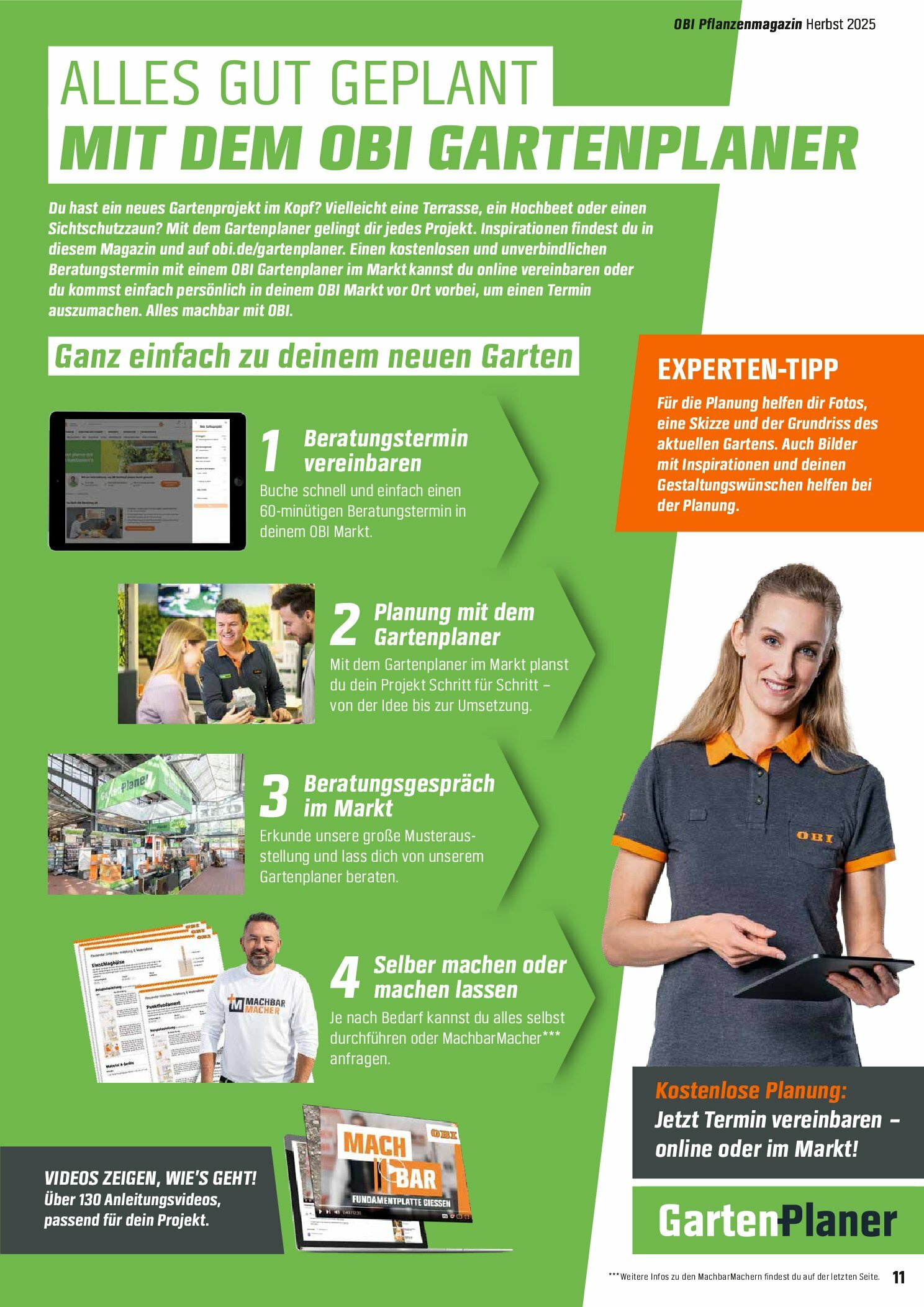 obi - Obi - Herbstzeit ist Pflanzzeit-Prospekt gültig vom 01.09. bis 18.10. - page: 11