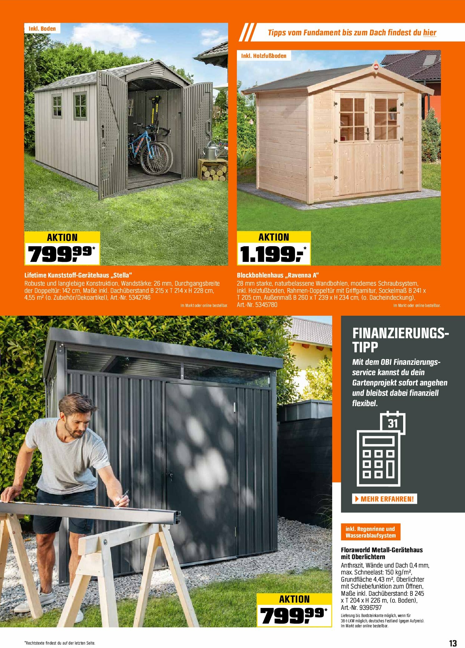 obi - Obi - Herbstzeit ist Pflanzzeit-Prospekt gültig vom 01.09. bis 18.10. - page: 13