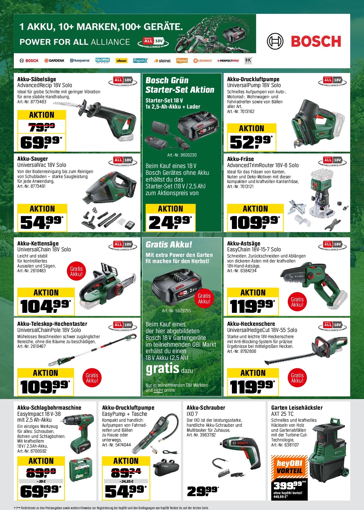 obi - Obi-Prospekt gültig vom 15.09. bis 30.09. - page: 19