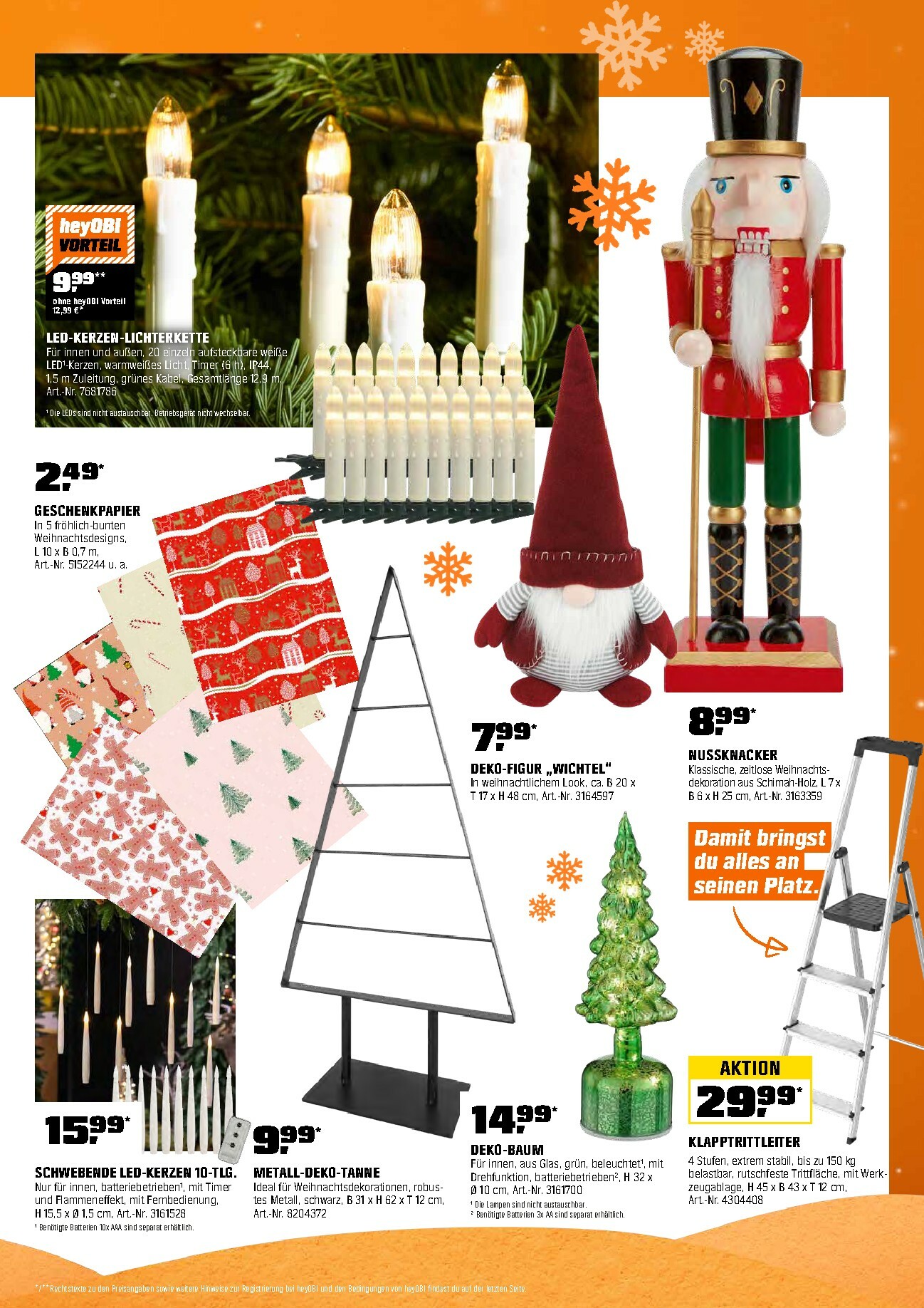 obi - Obi - Weihnachten-Prospekt gültig vom 01.11. bis 13.11. - page: 9