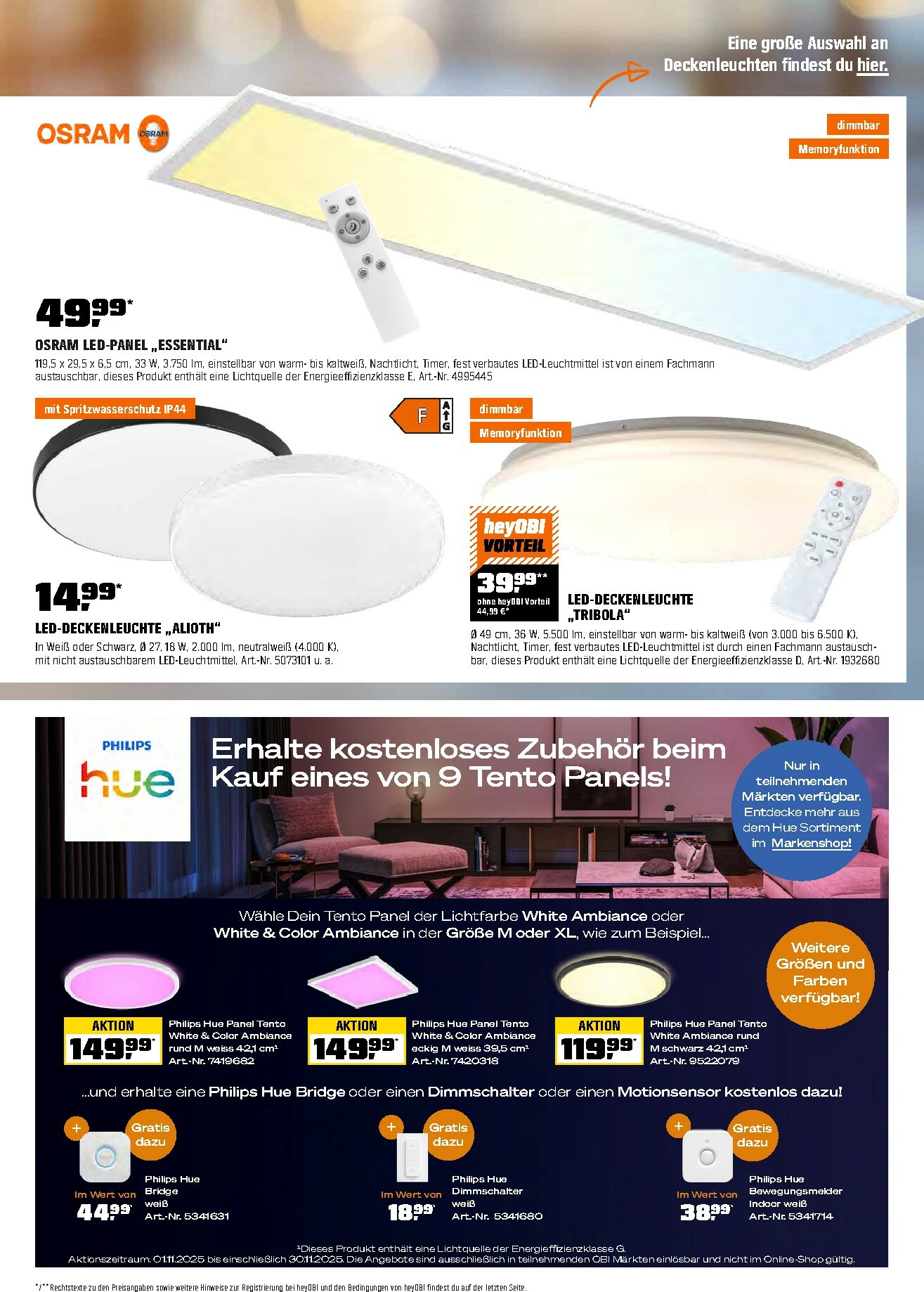 obi - Obi-Prospekt gültig vom 14.11. bis 30.11. - page: 19