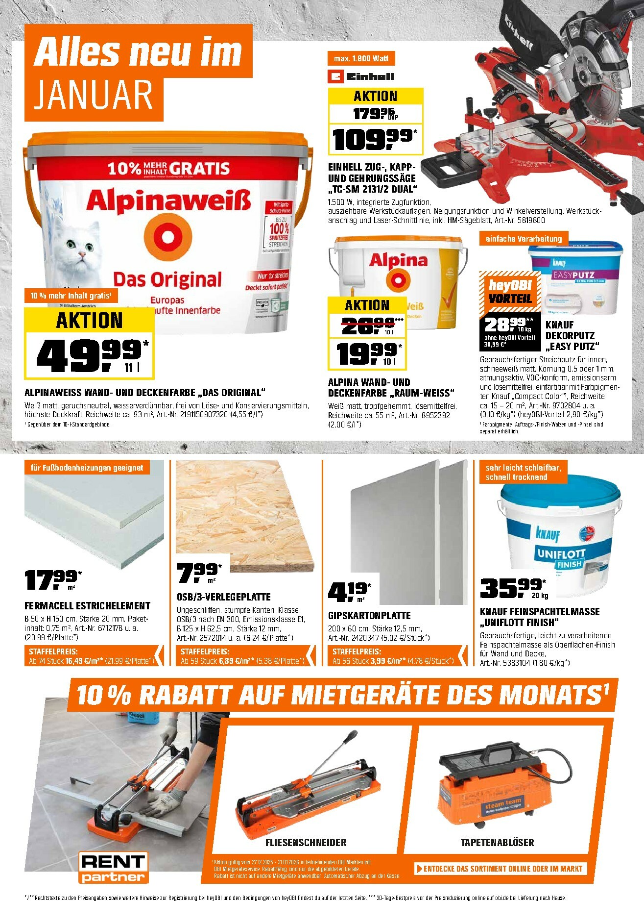 obi - Obi-Prospekt gültig vom 01.01. bis 31.01. - page: 10