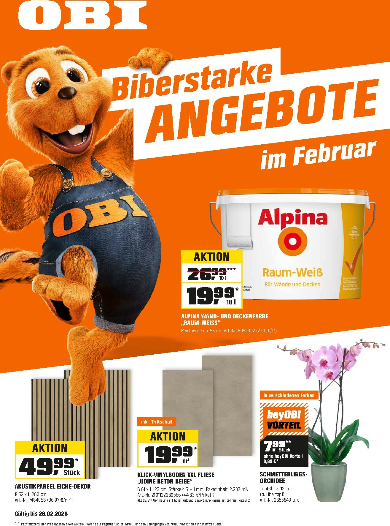 obi - Obi-Prospekt gültig vom 01.02.2026 bis 28.02.2026