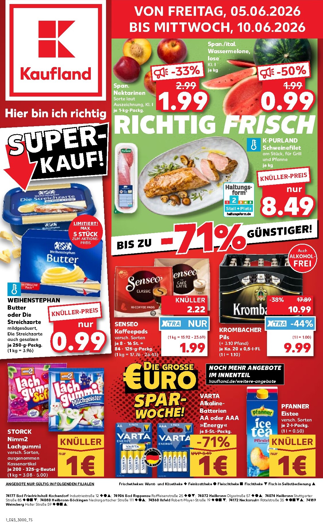 kaufland - Kaufland Prospekt nächste Woche – von Freitag 05.06.2026 bis Mittwoch 10.06.2026
