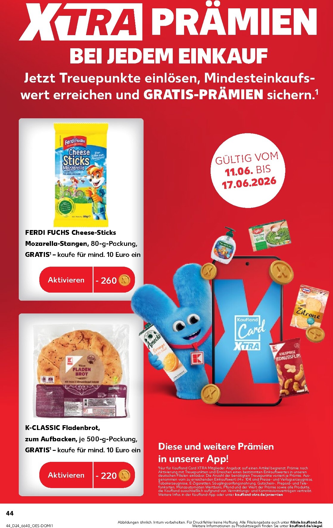 kaufland - Kaufland Prospekt nächste Woche – von Donnerstag 11.06.2026 bis Mittwoch 17.06.2026 - page: 44