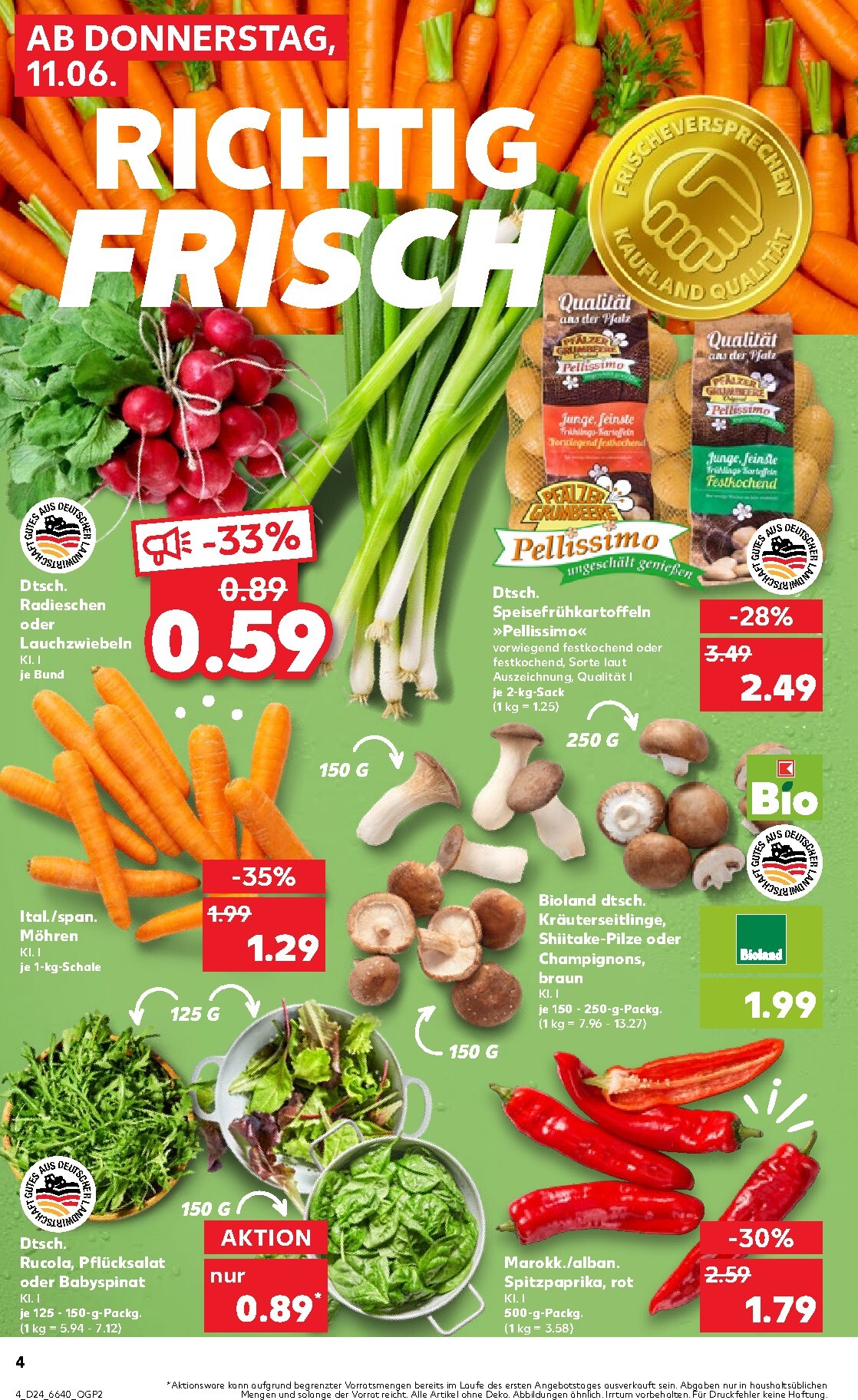 kaufland - Kaufland Prospekt nächste Woche – von Donnerstag 11.06.2026 bis Mittwoch 17.06.2026 - page: 4