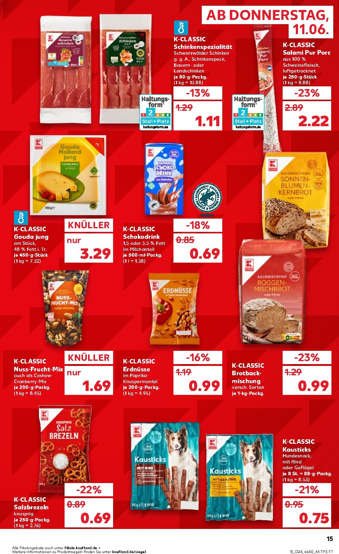 kaufland - Kaufland Prospekt nächste Woche – von Donnerstag 11.06.2026 bis Mittwoch 17.06.2026 - page: 15
