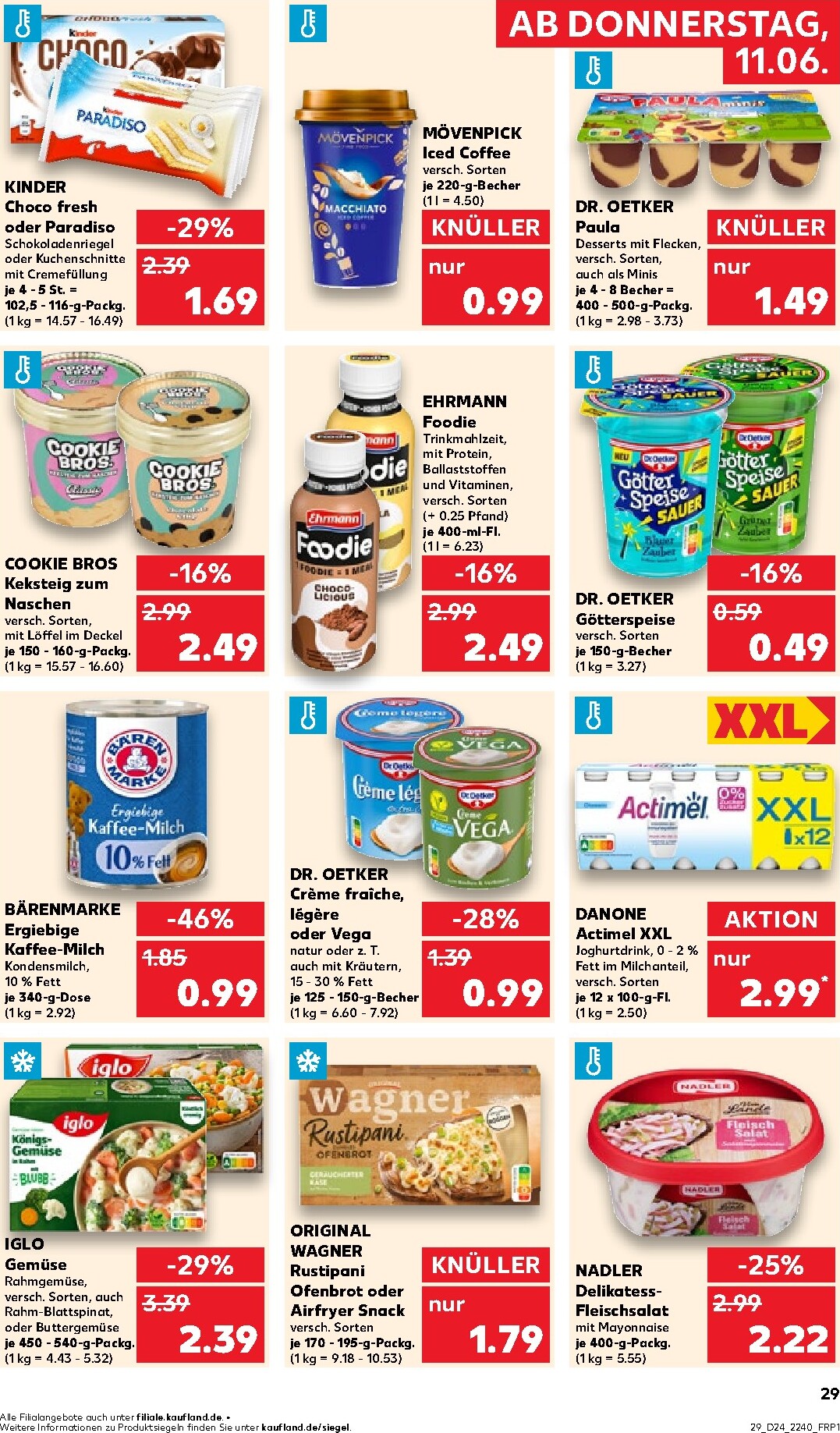kaufland - Kaufland Prospekt nächste Woche – von Donnerstag 11.06.2026 bis Mittwoch 17.06.2026 - page: 29