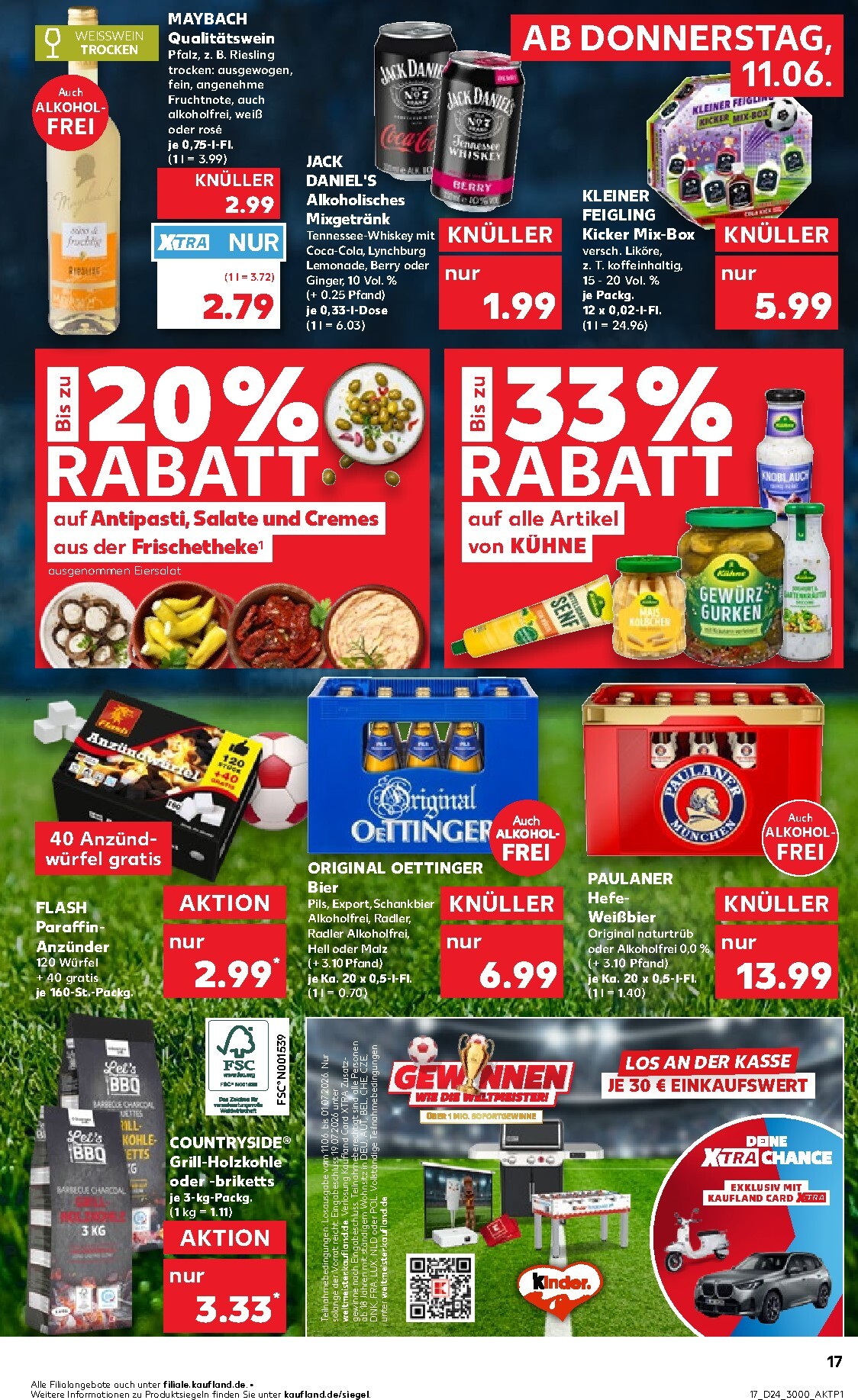 kaufland - Kaufland Prospekt nächste Woche – von Donnerstag 11.06.2026 bis Mittwoch 17.06.2026 - page: 17
