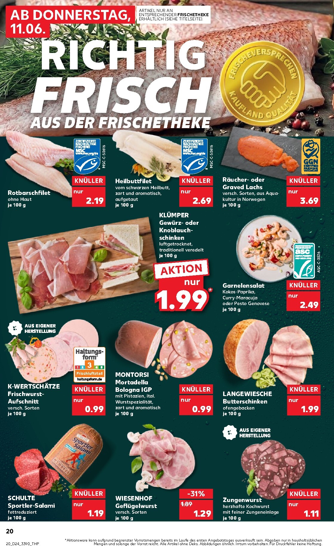 kaufland - Kaufland Prospekt nächste Woche – von Donnerstag 11.06.2026 bis Mittwoch 17.06.2026 - page: 20