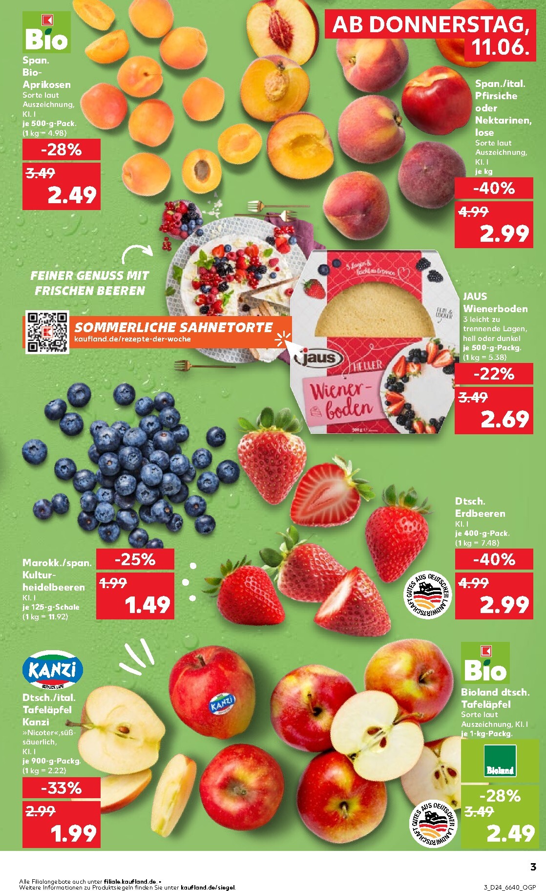 kaufland - Kaufland Prospekt nächste Woche – von Donnerstag 11.06.2026 bis Mittwoch 17.06.2026 - page: 3