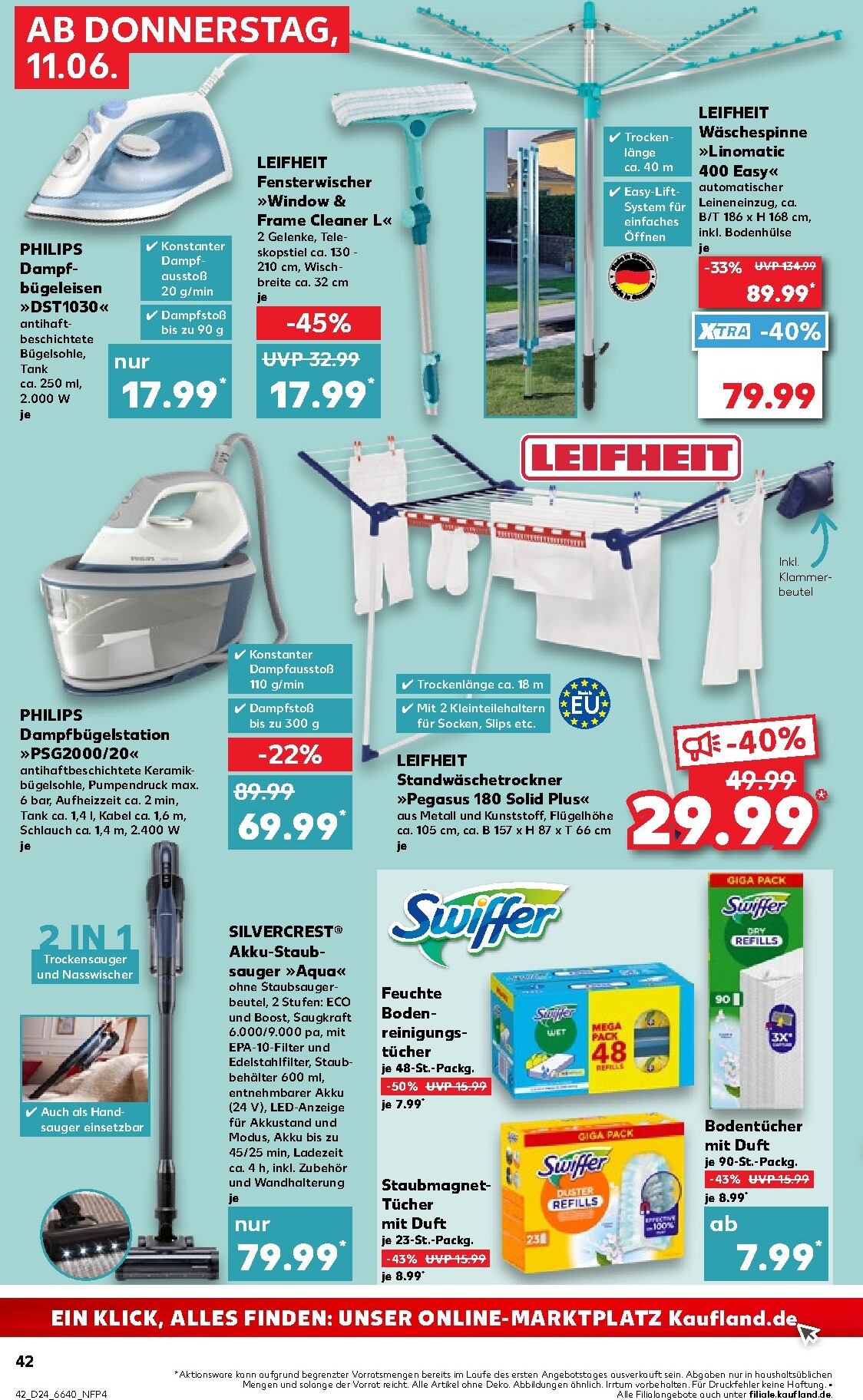 kaufland - Kaufland Prospekt nächste Woche – von Donnerstag 11.06.2026 bis Mittwoch 17.06.2026 - page: 42
