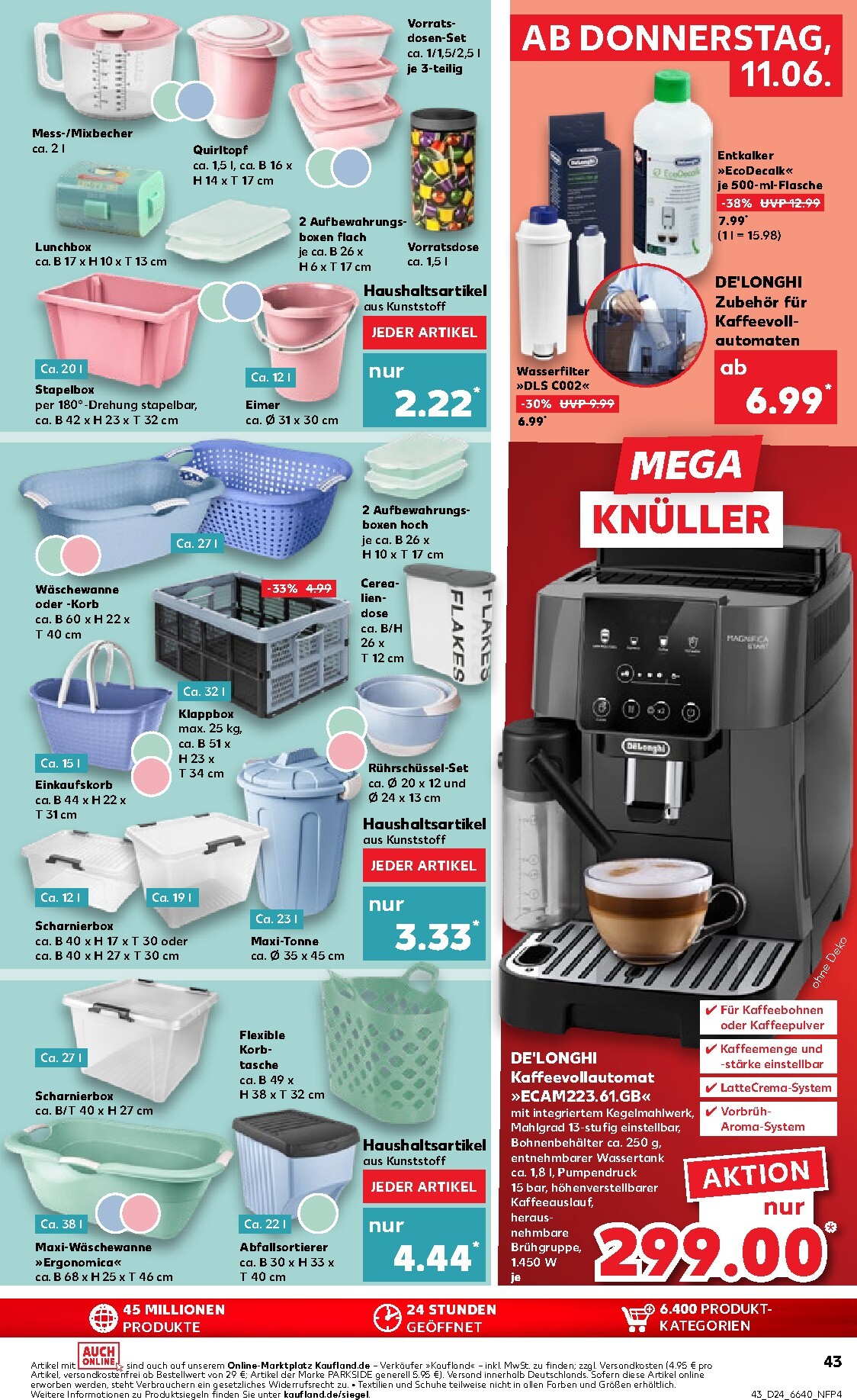 kaufland - Kaufland Prospekt nächste Woche – von Donnerstag 11.06.2026 bis Mittwoch 17.06.2026 - page: 43
