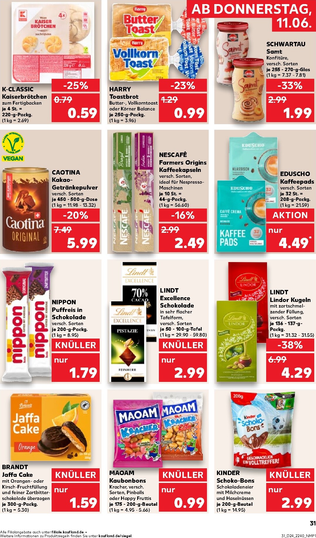 kaufland - Kaufland Prospekt nächste Woche – von Donnerstag 11.06.2026 bis Mittwoch 17.06.2026 - page: 31