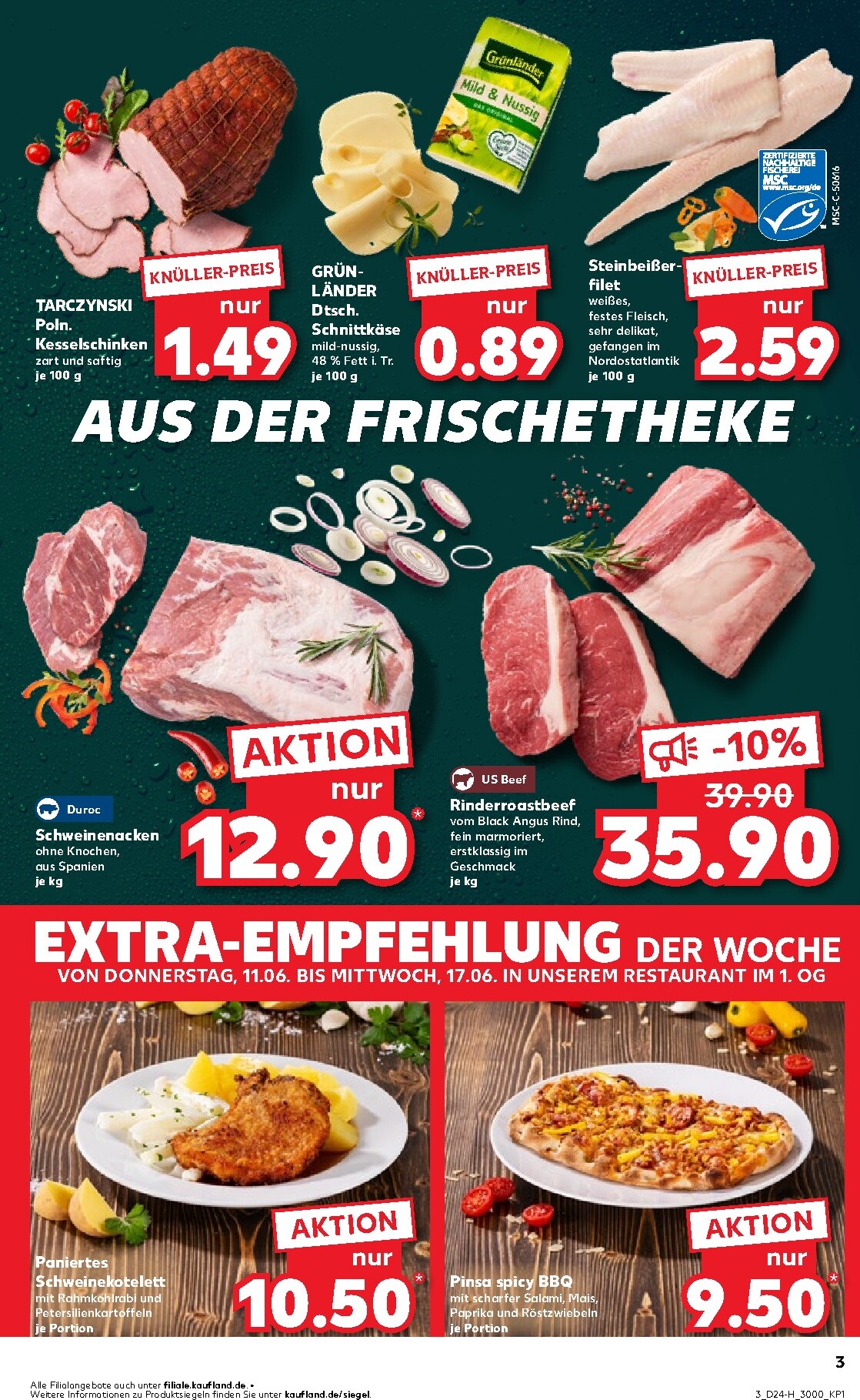 kaufland - Kaufland - Neckarsulm Prospekt nächste Woche – von Donnerstag 11.06.2026 bis Mittwoch 17.06.2026 - page: 3