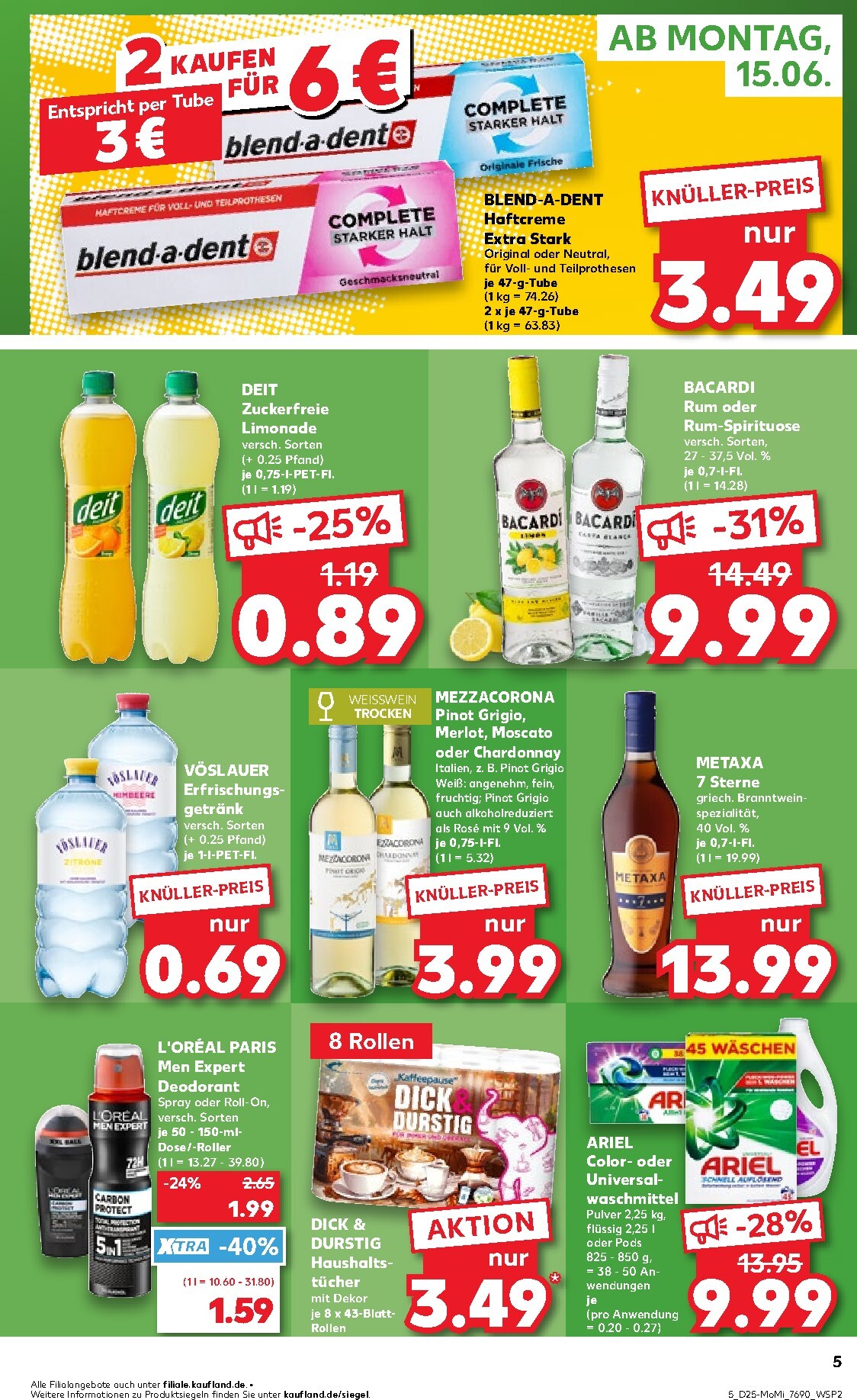kaufland - Kaufland - Angebote ab Montag Prospekt nächste Woche – von Montag 15.06.2026 bis Mittwoch 17.06.2026 - page: 5