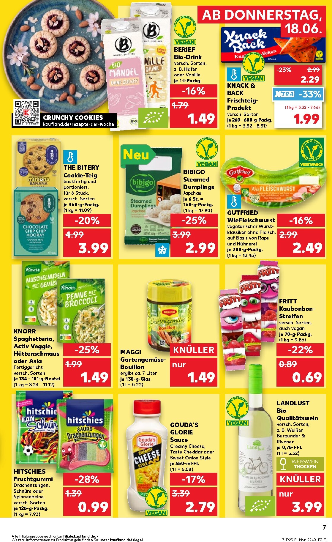 kaufland - Kaufland Prospekt nächste Woche – von Donnerstag 18.06.2026 bis Mittwoch 24.06.2026 - page: 7