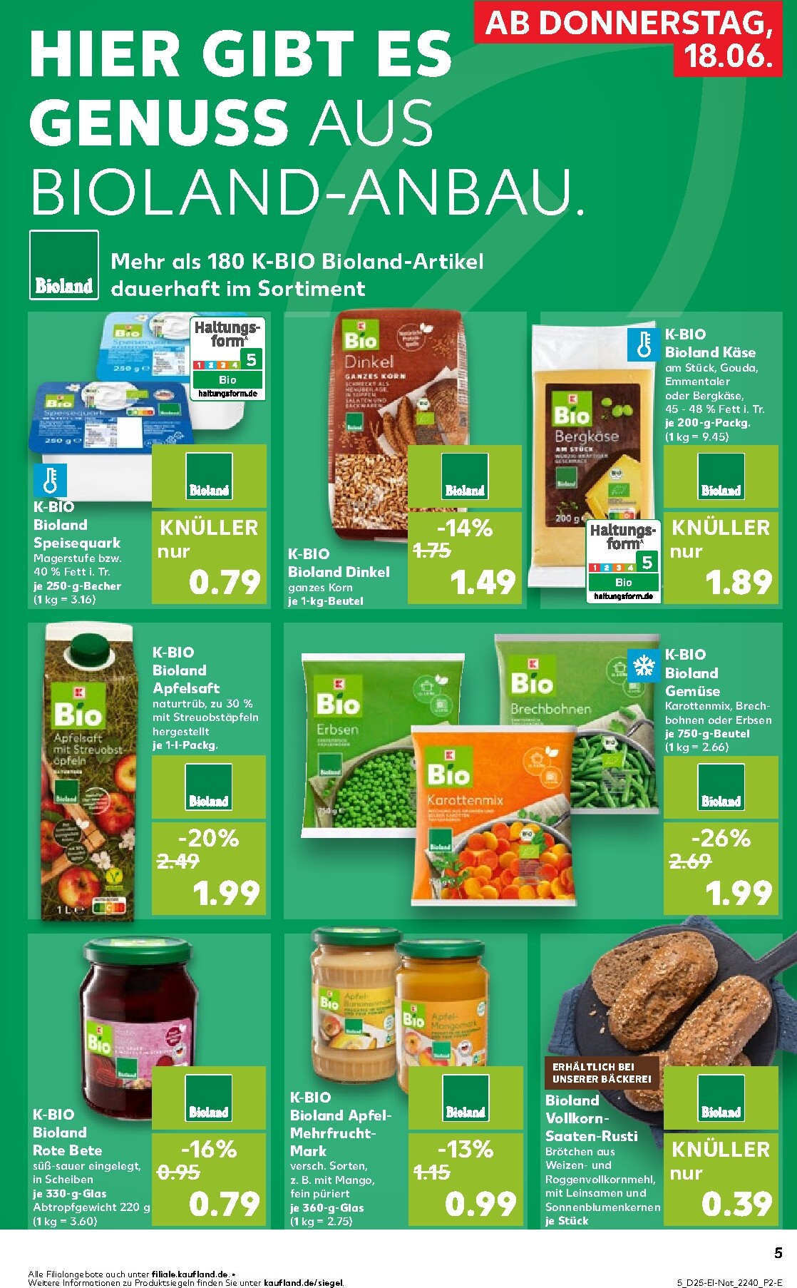 kaufland - Kaufland Prospekt nächste Woche – von Donnerstag 18.06.2026 bis Mittwoch 24.06.2026 - page: 5