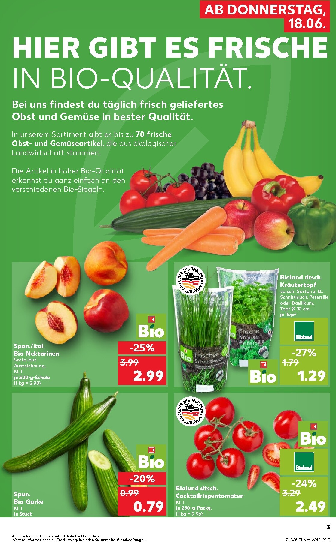 kaufland - Kaufland Prospekt nächste Woche – von Donnerstag 18.06.2026 bis Mittwoch 24.06.2026 - page: 3