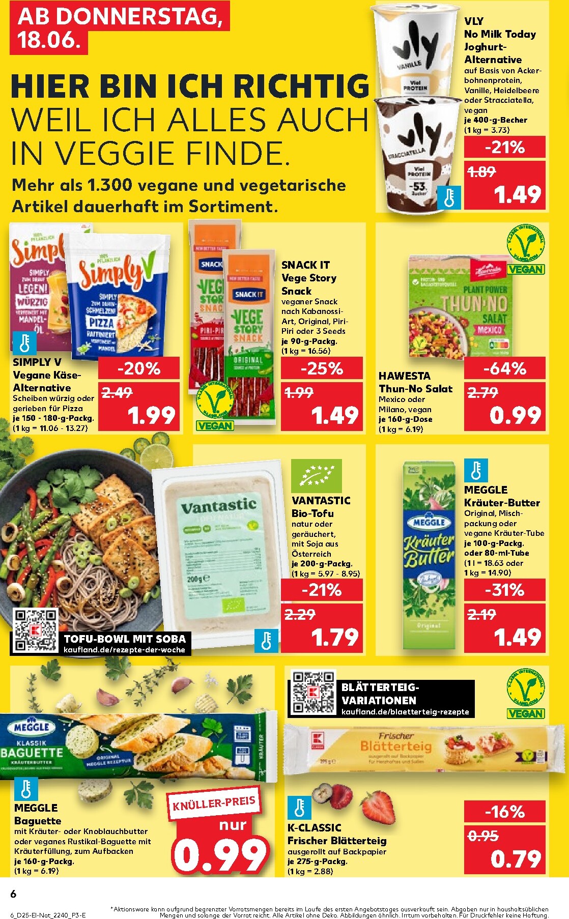 kaufland - Kaufland Prospekt nächste Woche – von Donnerstag 18.06.2026 bis Mittwoch 24.06.2026 - page: 6