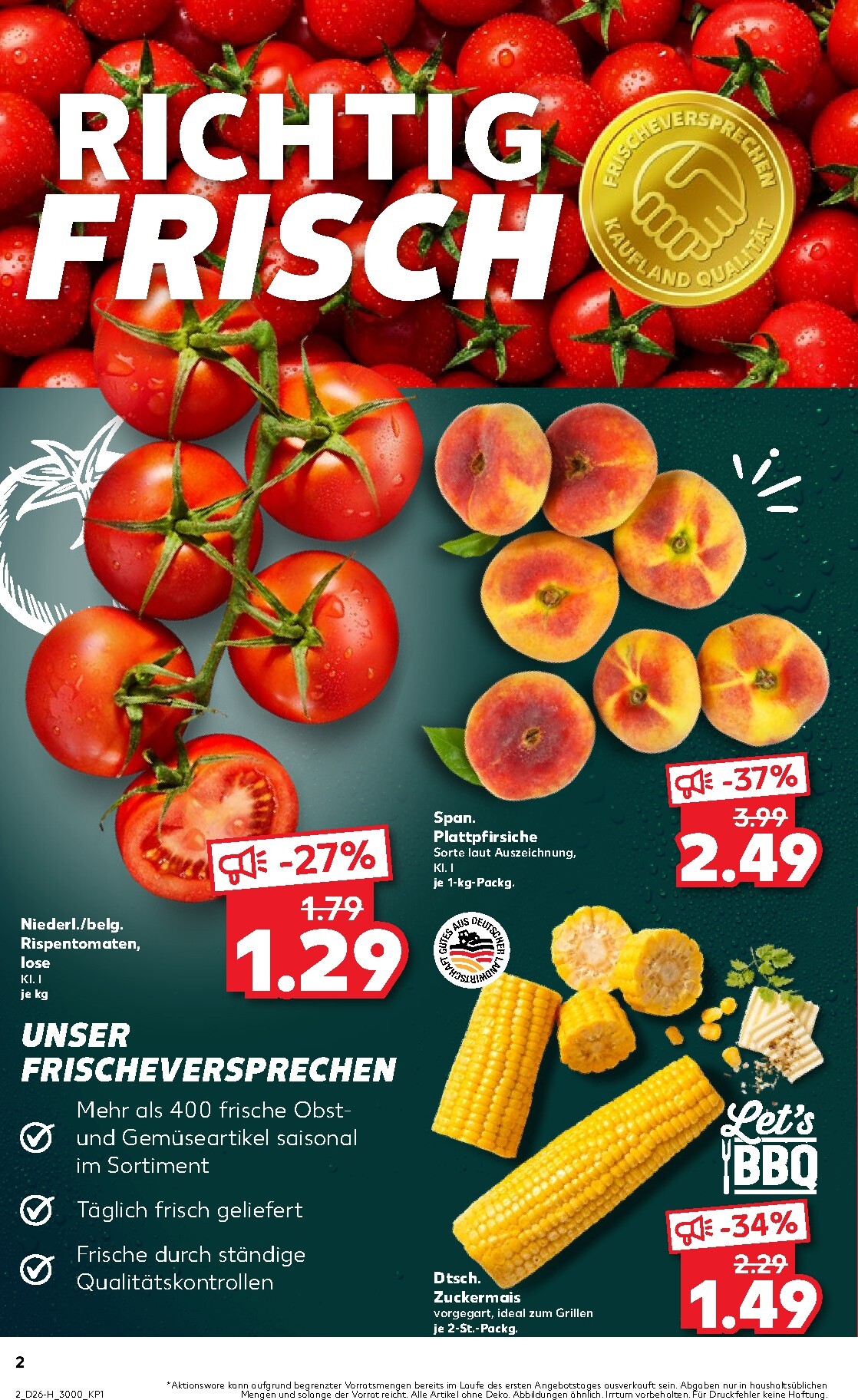 kaufland - Kaufland Prospekt nächste Woche – von Donnerstag 25.06.2026 bis Mittwoch 01.07.2026 - page: 2