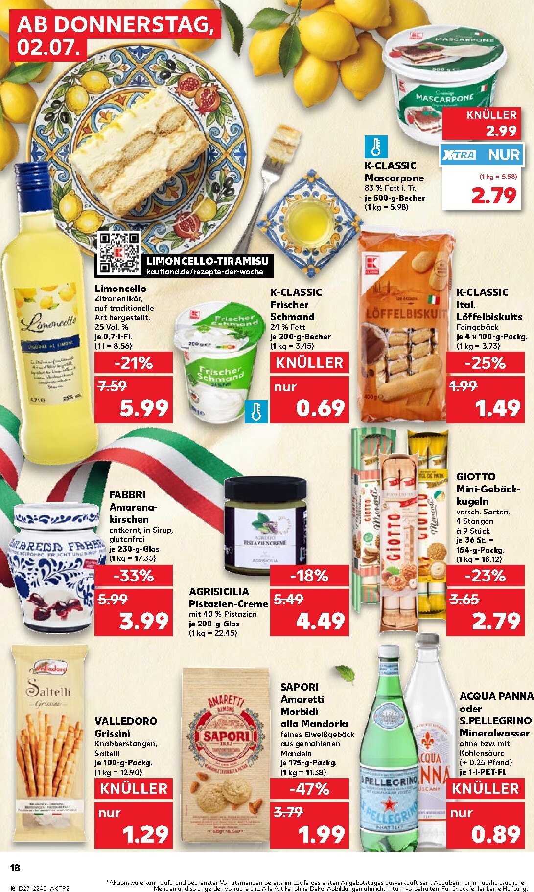 kaufland - Kaufland Prospekt nächste Woche – von Donnerstag 02.07.2026 bis Mittwoch 08.07.2026 - page: 18