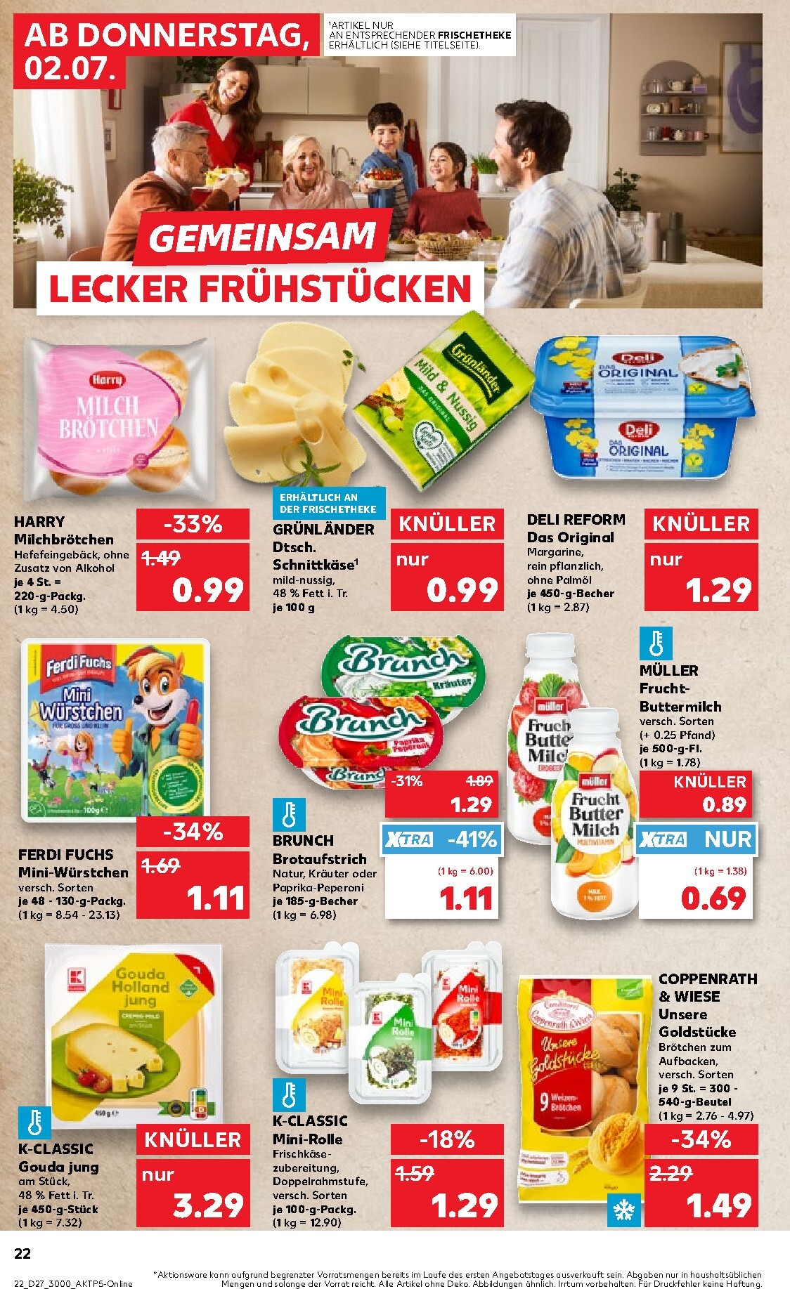 kaufland - Kaufland Prospekt nächste Woche – von Donnerstag 02.07.2026 bis Mittwoch 08.07.2026 - page: 22