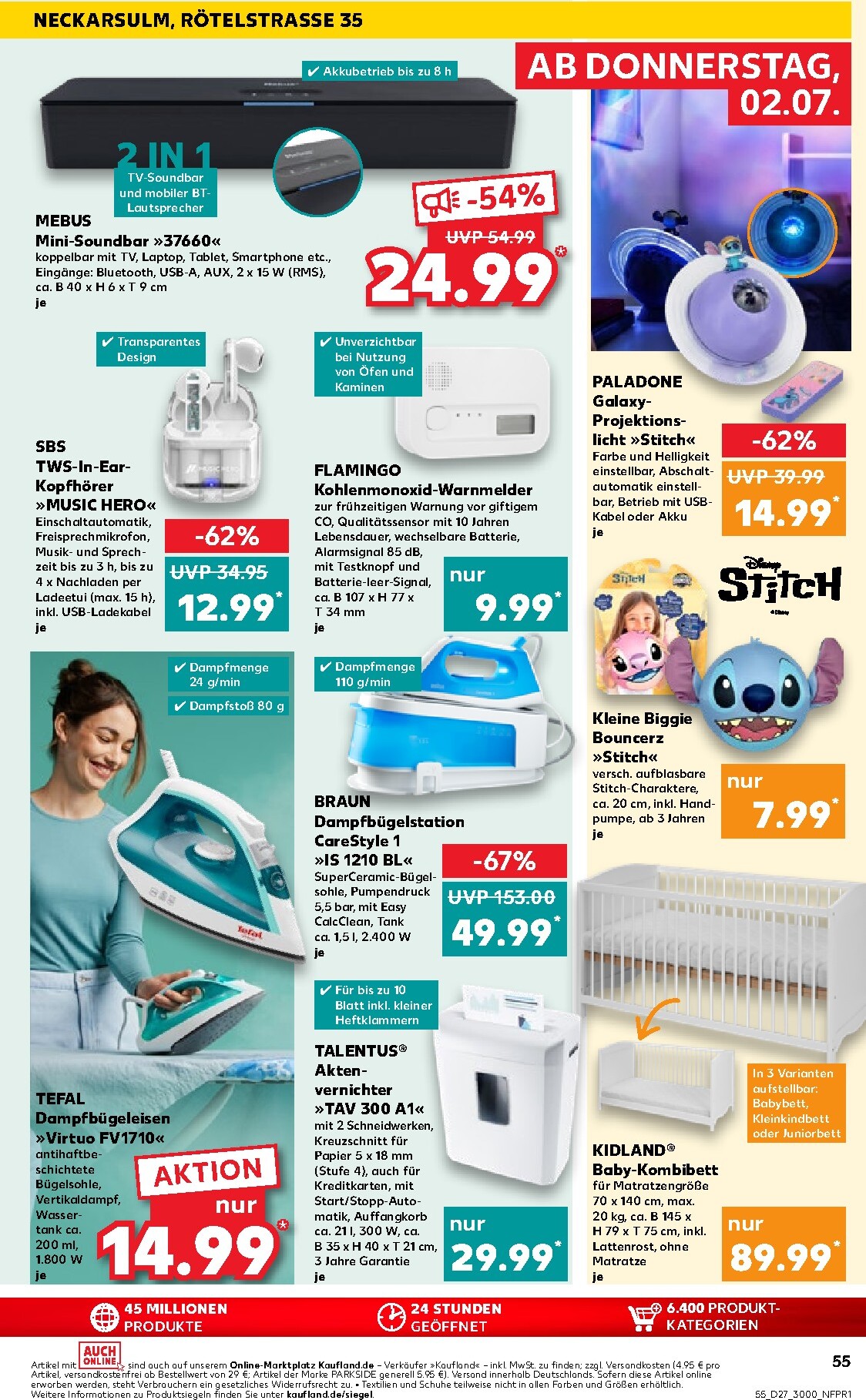 kaufland - Kaufland Prospekt nächste Woche – von Donnerstag 02.07.2026 bis Mittwoch 08.07.2026 - page: 55