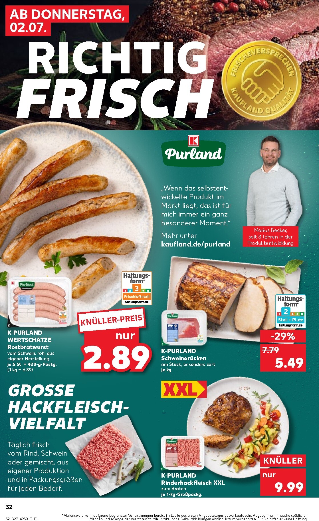 kaufland - Kaufland Prospekt nächste Woche – von Donnerstag 02.07.2026 bis Mittwoch 08.07.2026 - page: 32