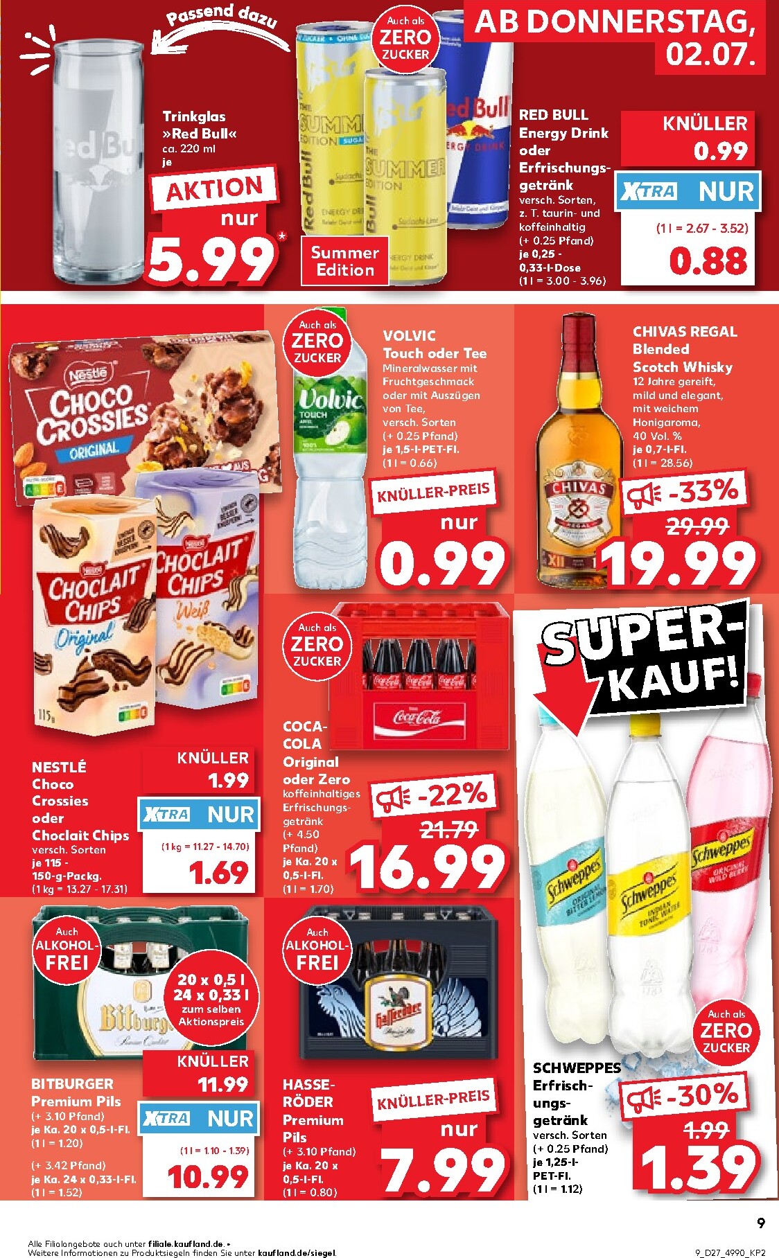 kaufland - Kaufland Prospekt nächste Woche – von Donnerstag 02.07.2026 bis Mittwoch 08.07.2026 - page: 9