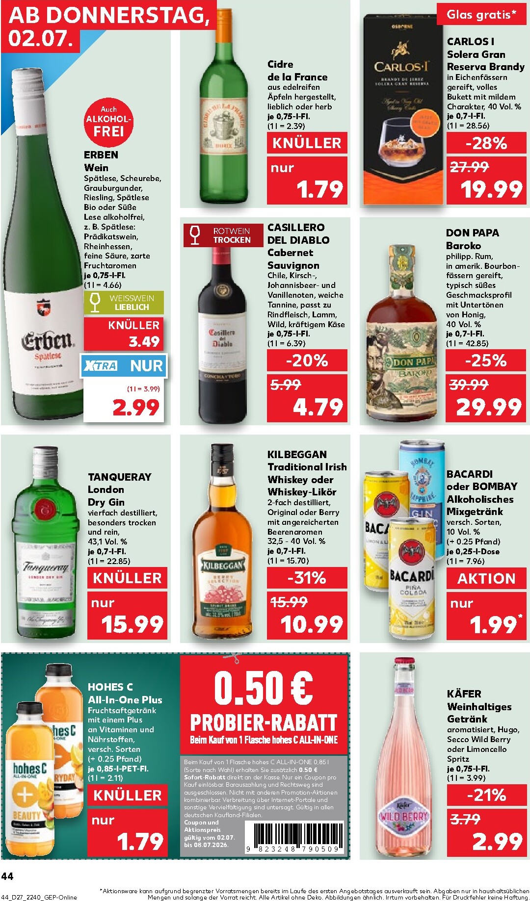 kaufland - Kaufland Prospekt nächste Woche – von Donnerstag 02.07.2026 bis Mittwoch 08.07.2026 - page: 42
