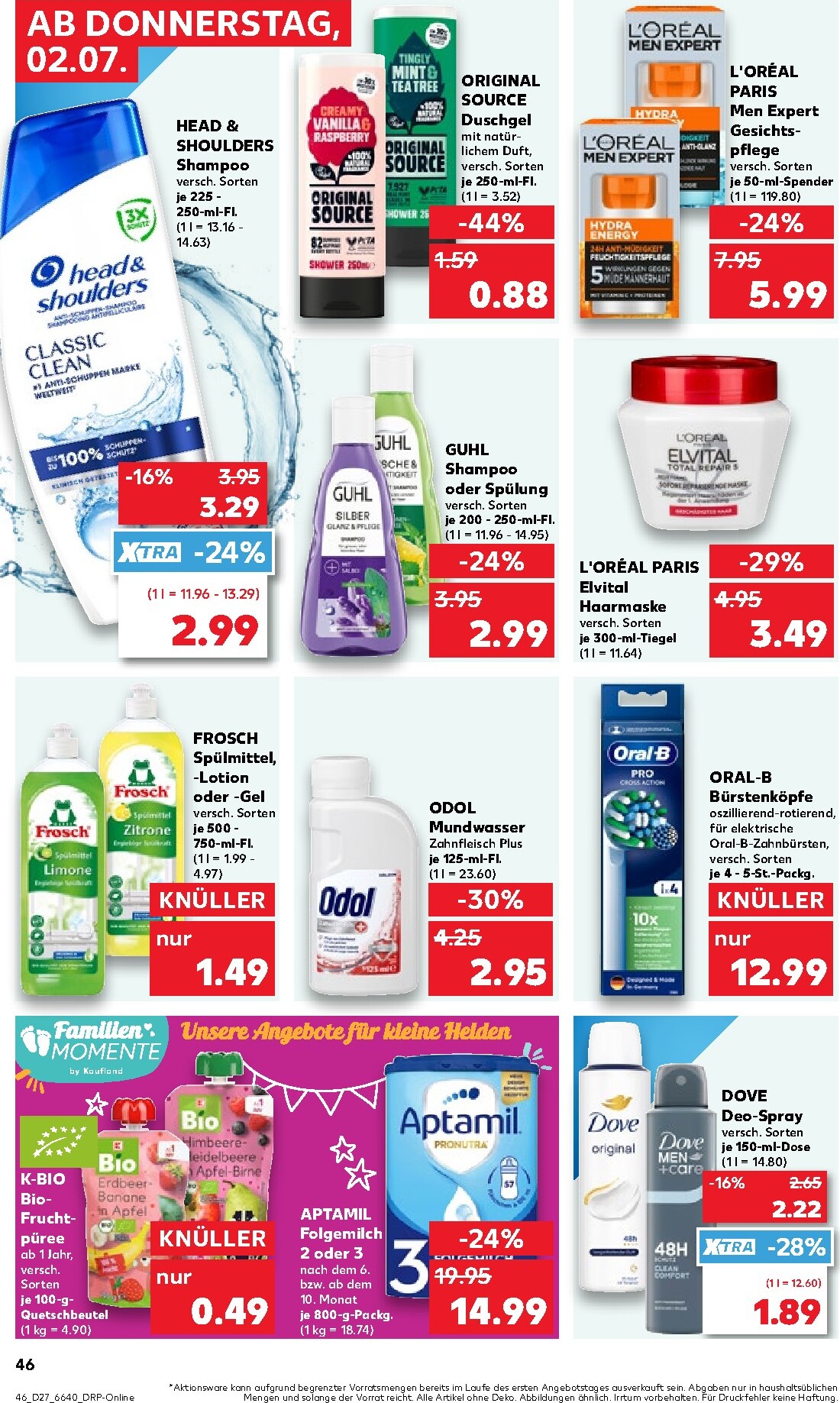 kaufland - Kaufland Prospekt nächste Woche – von Donnerstag 02.07.2026 bis Mittwoch 08.07.2026 - page: 44