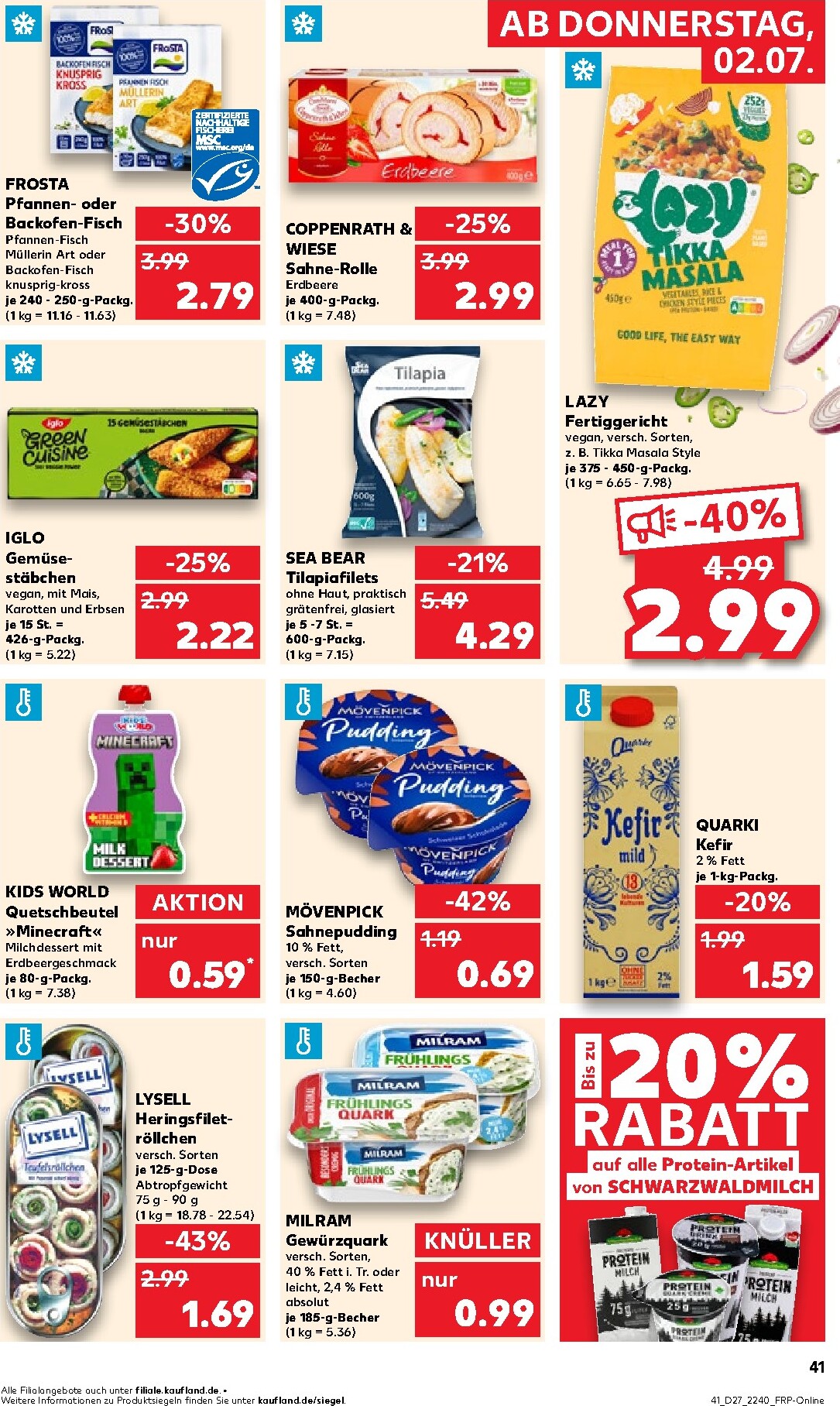 kaufland - Kaufland Prospekt nächste Woche – von Donnerstag 02.07.2026 bis Mittwoch 08.07.2026 - page: 39