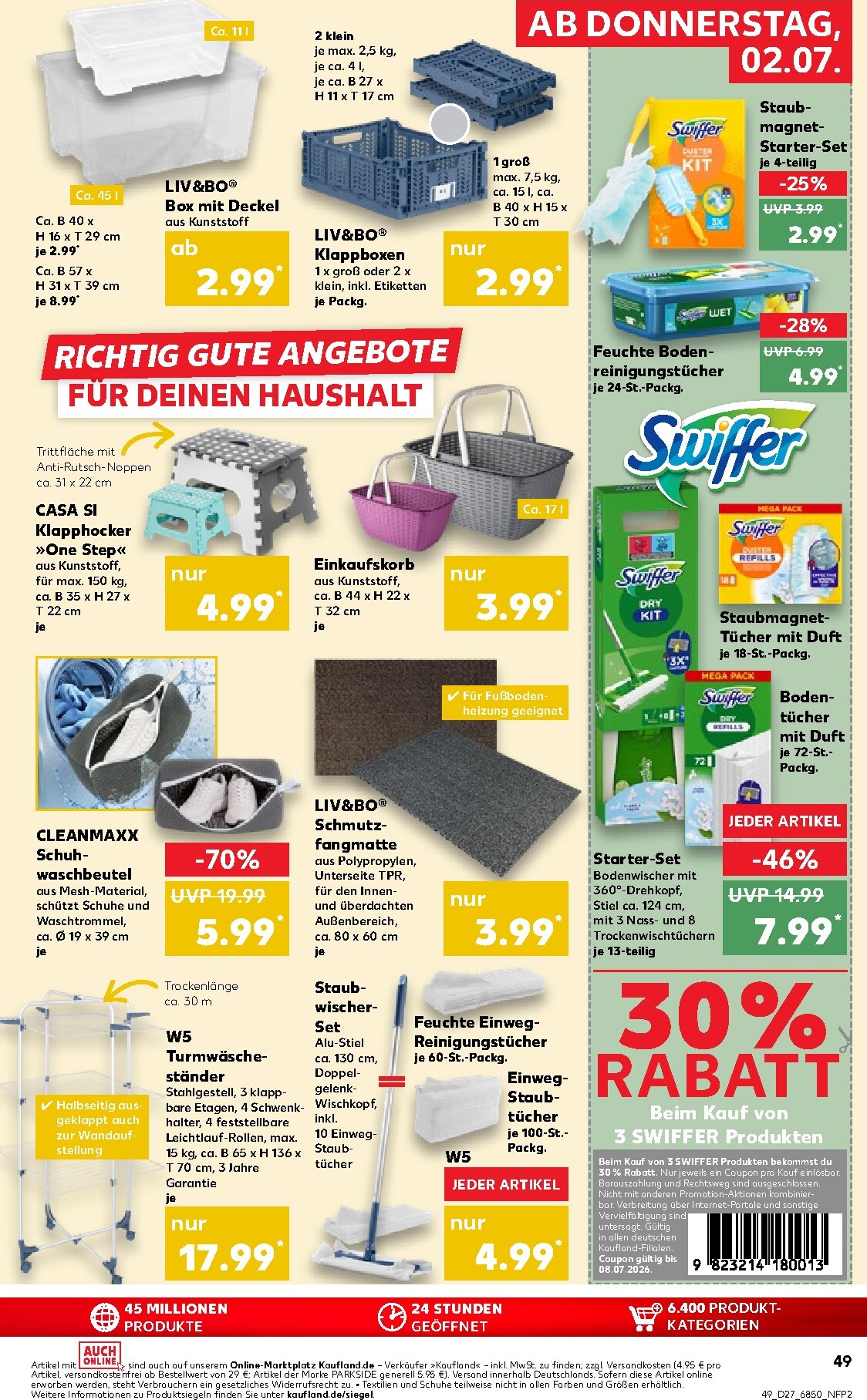 kaufland - Kaufland Prospekt nächste Woche – von Donnerstag 02.07.2026 bis Mittwoch 08.07.2026 - page: 49